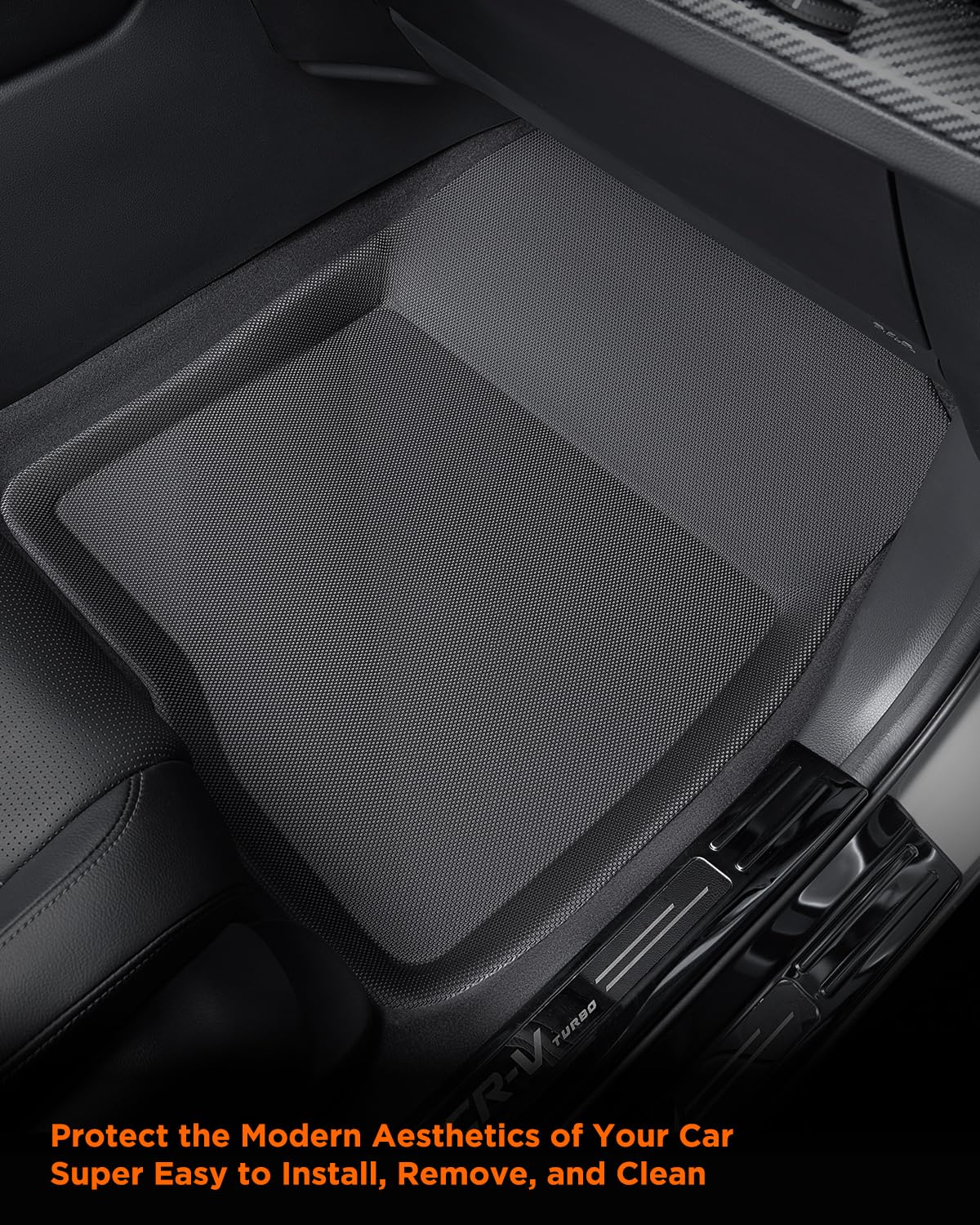 DrCarNow for Honda CRV Floor Mats (Gas & Hybrid) 2023 2024 2025, All Weather Protection XPE Floor Liners and Cargo Trunk Mat Car Mats Full Set for Honda CR-V Interior Accessories 2023-2025, 4PCS