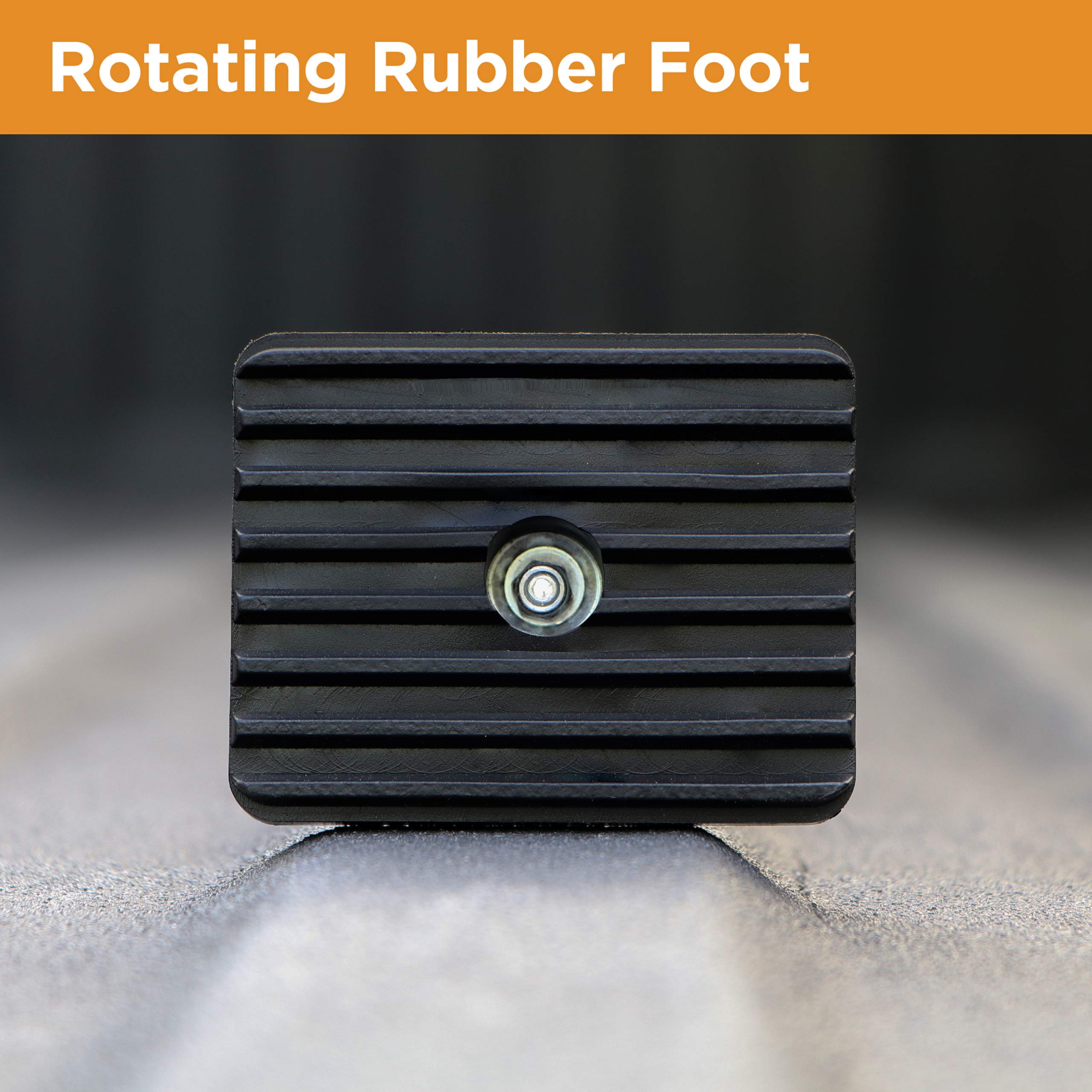 Rightline Gear Adjustable Ratcheting Cargo Bar for Pickup Truck Bed, 40 to 70 Inches, Black