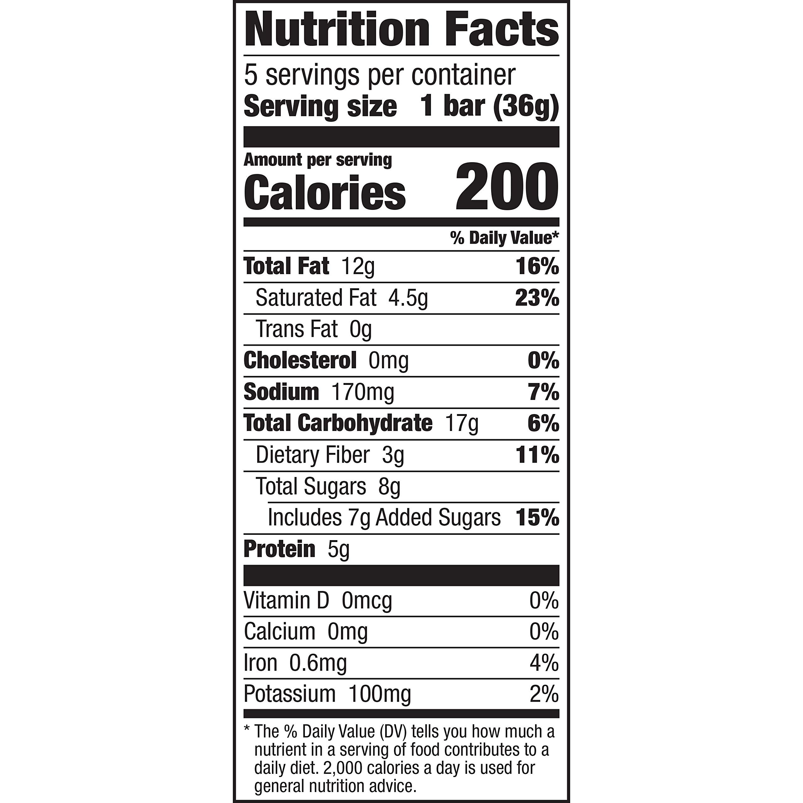 Nature Valley Wafer Bars, Peanut Butter, Snack Bars, 5 Bars, 6.5 OZ (Pack of 6)