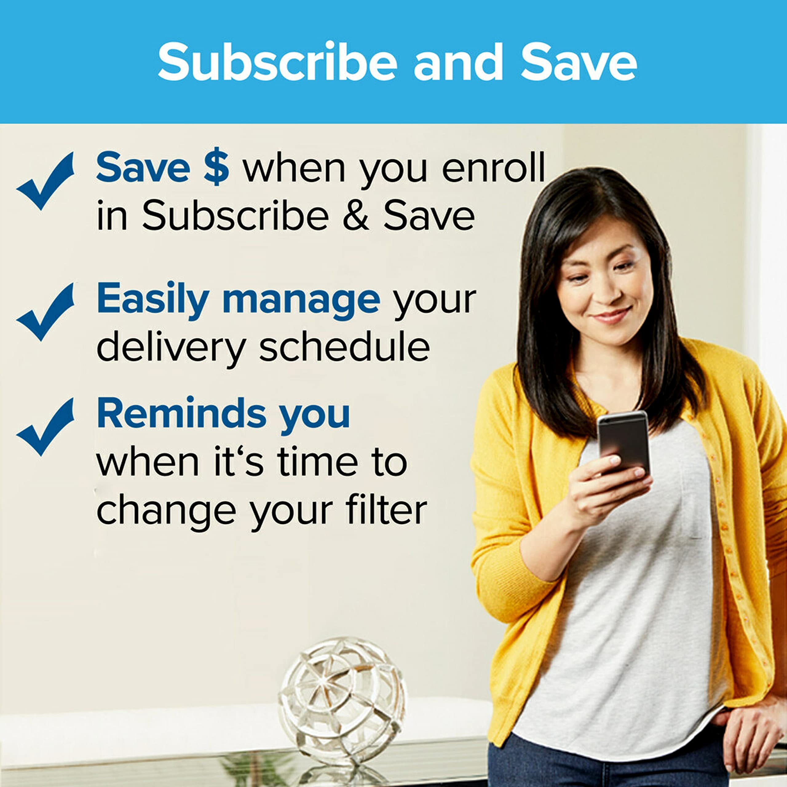 Filtrete 20x20x1 Air Filter, MPR 1200, MERV 11, Allergen Defense Odor Reduction 3-Month Pleated 1-Inch Air Filters, 2 Filters