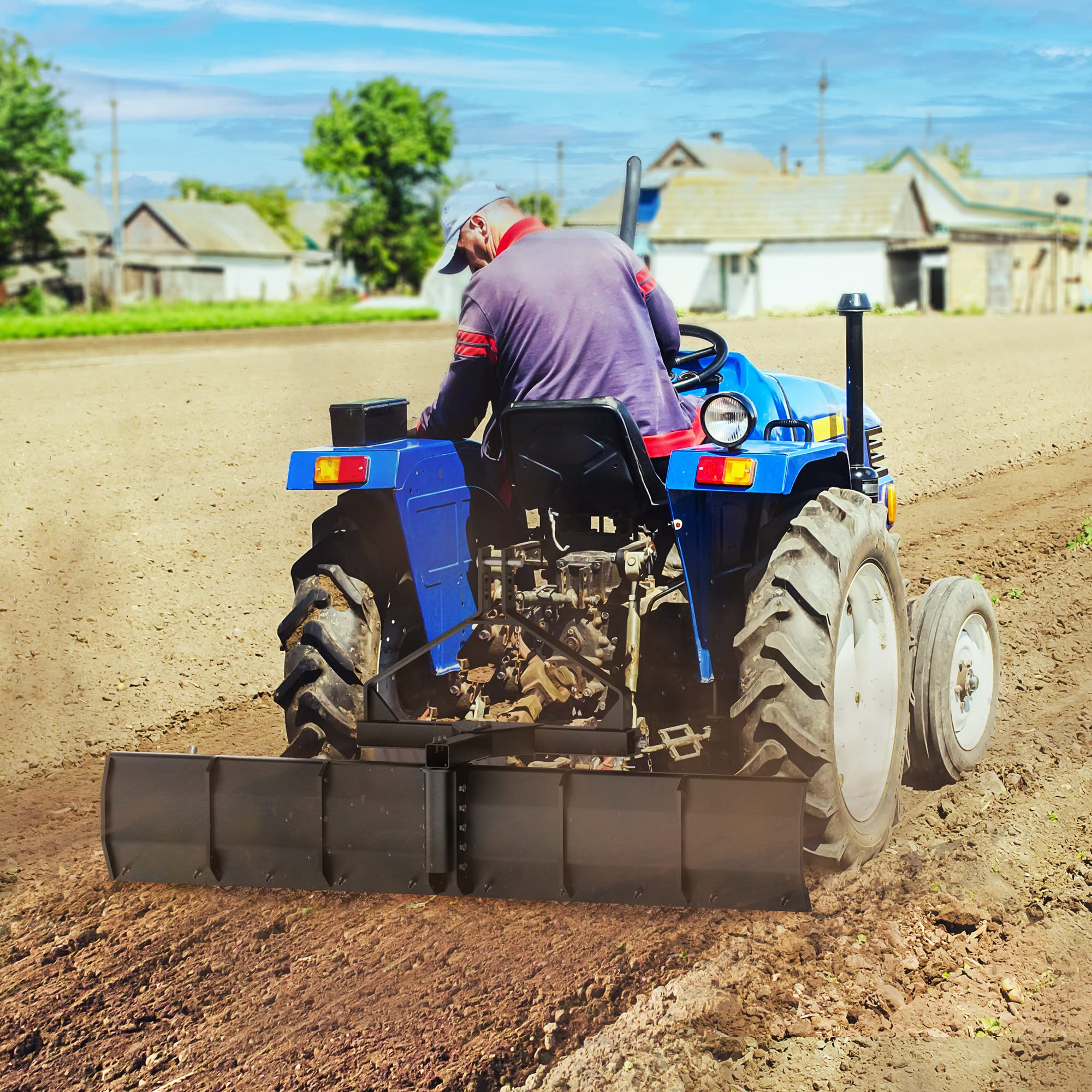 YITAMOTOR 52" Heavy Duty Scrape Blade for Cat-1 Tractors