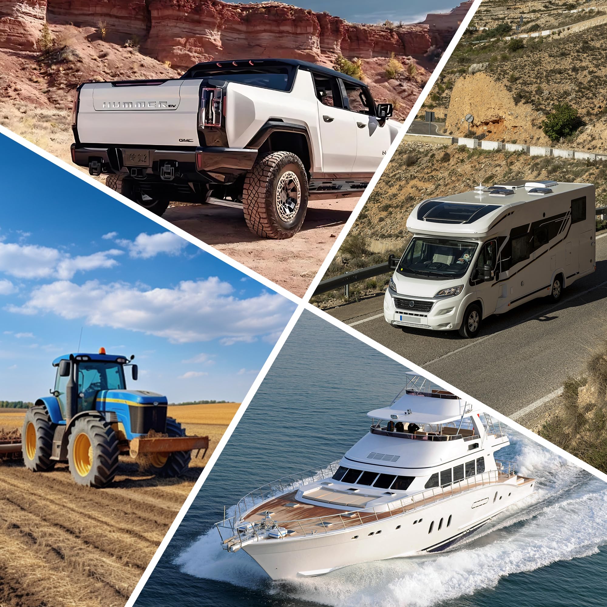 SILVEL Buffer Polisher, 1600W 7 Inch/6 Inch Polisher for Car Detailing, Wax Machine, 7 Variable Speed, with 6 Foam Pads, 3 Wool Pads, Packaging Bag, for Boat Polishing and Waxing