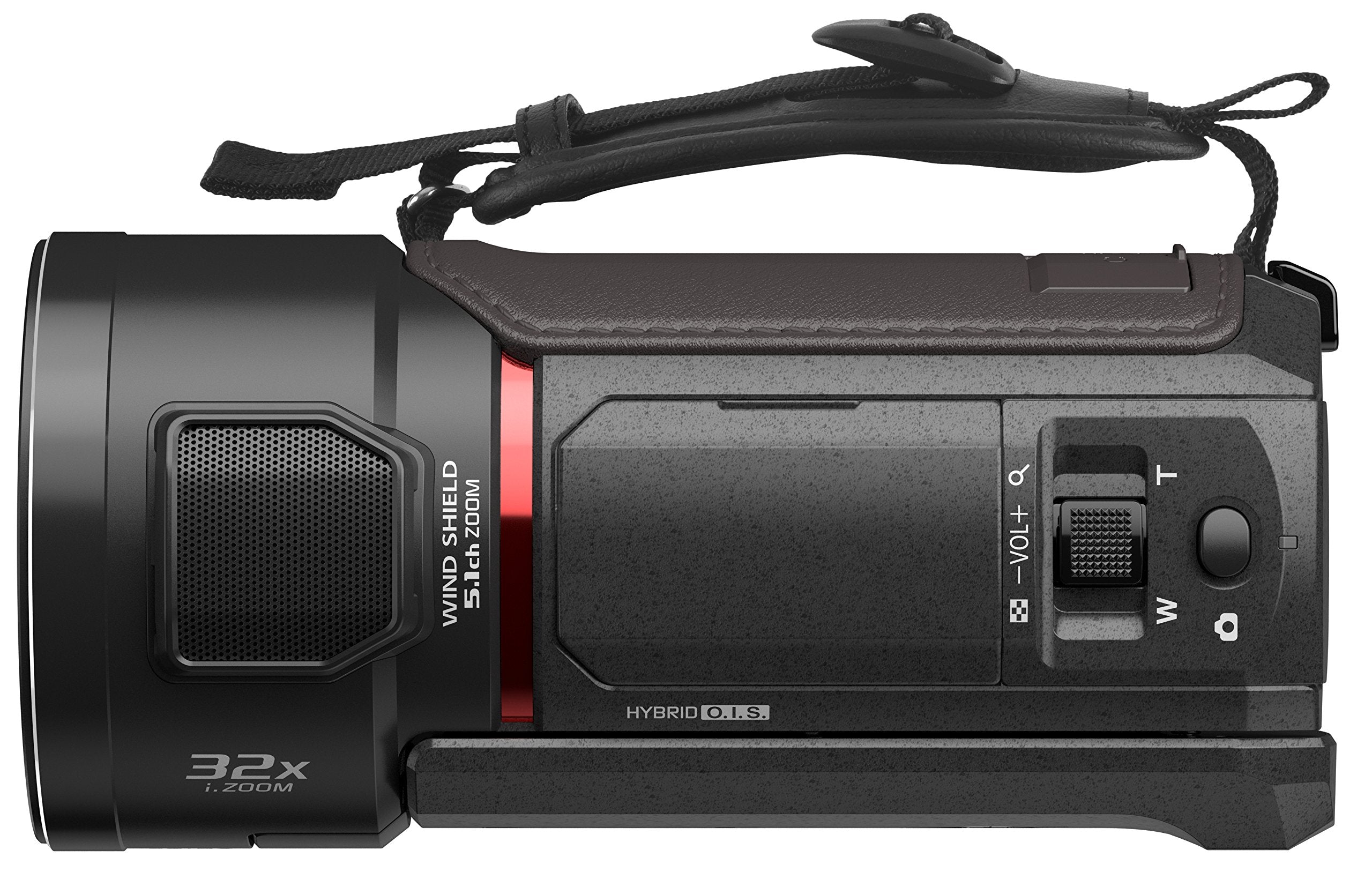 Panasonic PANASONIC HC-VX1 4K Camcorder, 24X LEICA DICOMAR Lens, 1/2.5" BSI Sensor, Three O.I.S. Stabilizer Systems, HDR Mode, Wireless Multi-Camera Capture (USA Black)