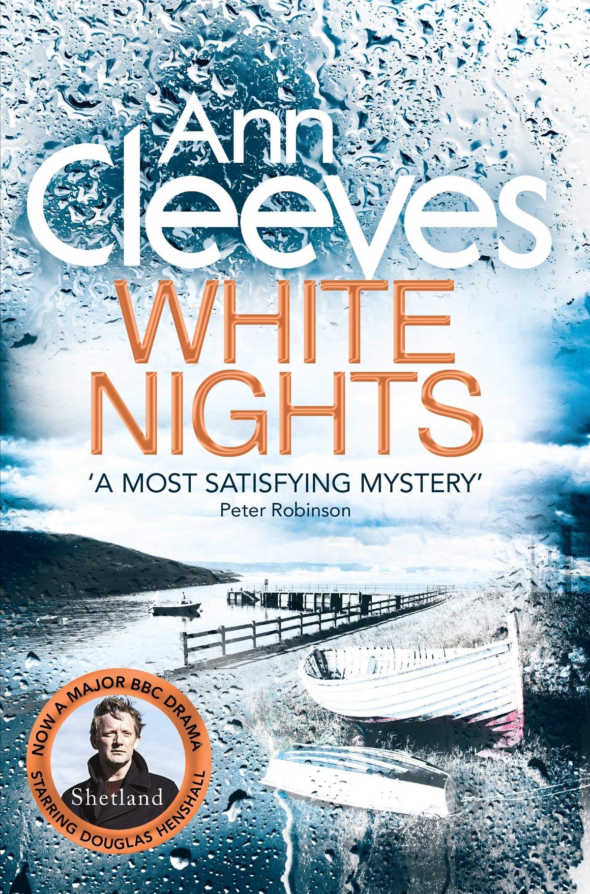 Ann Cleeves Shetland Series 8 Books Collection Set (Raven Black, White Nights, Red Bones, Blue Lightning, Dead Water, Thin Air, Cold Earth, Wild Fire)