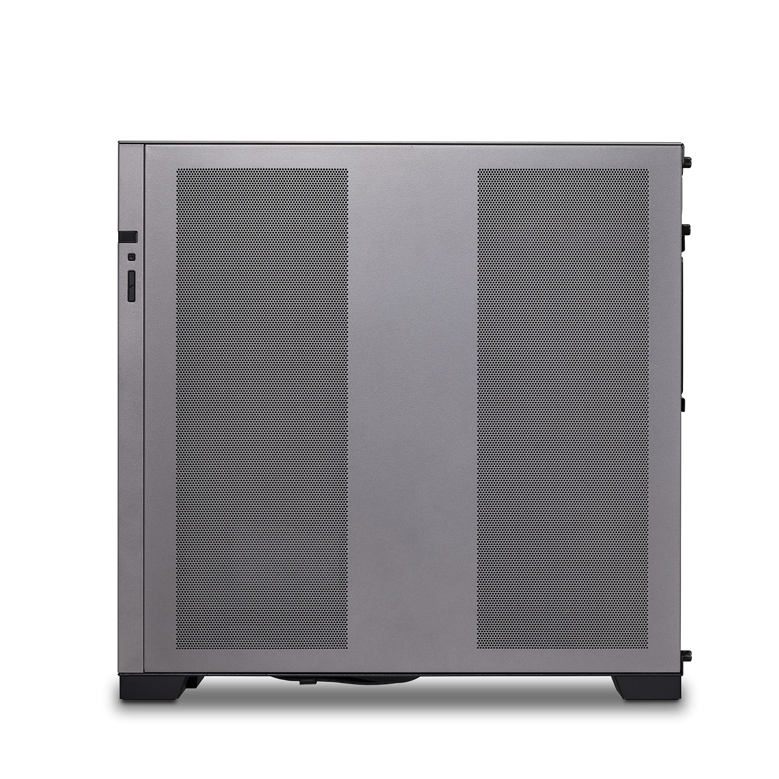 LIAN LI O11 Dynamic EVO Gaming PC Case E-ATX Desktop Computer Case - Mid Tower Chassis with Flexible Mode and Configuration, Tempered Glass Panel, USB Type-C Port (Harbor Grey)