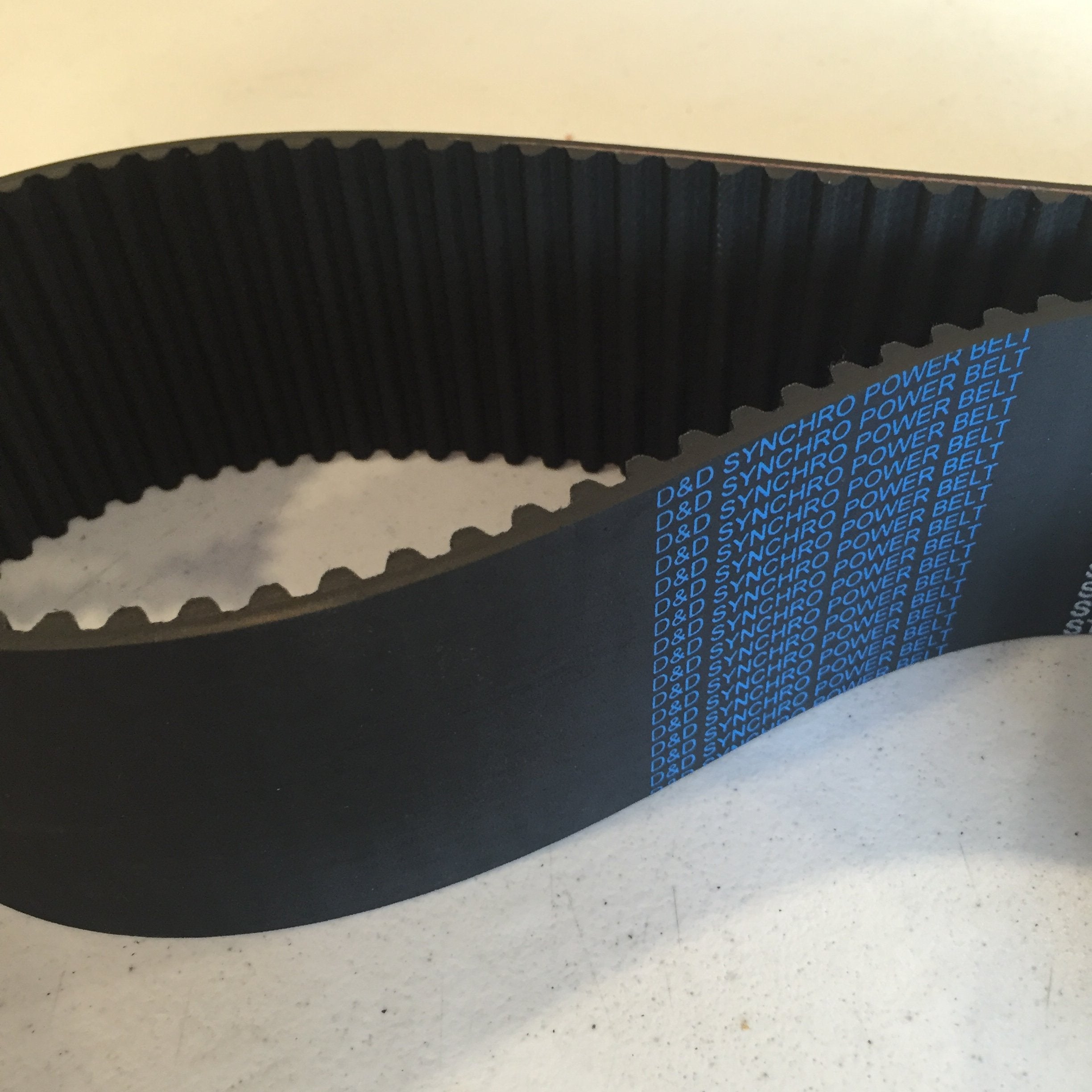 D&D PowerDrive 240XL050 Timing Belt, XL Belt Cross Section, 24" Length, Rubber