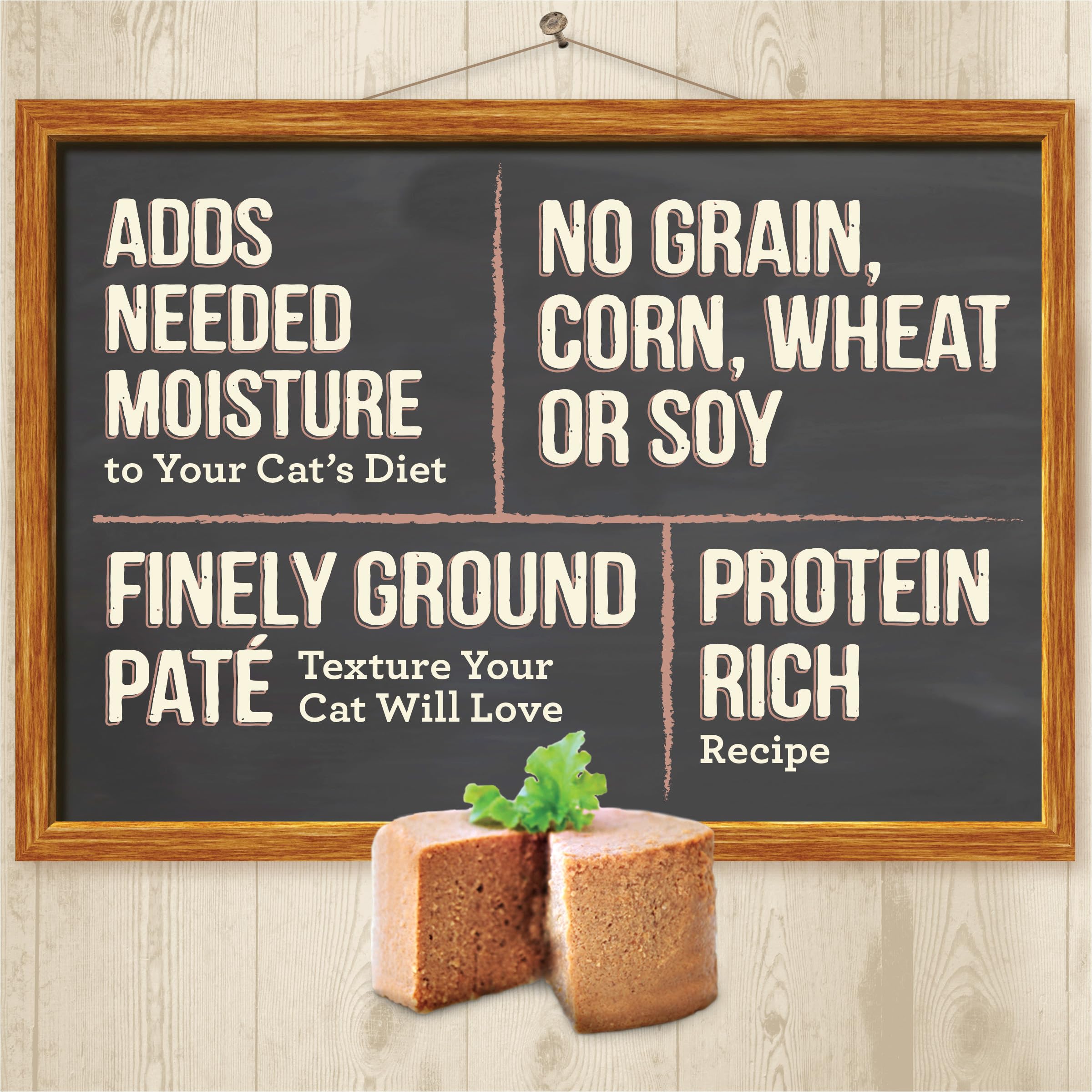 Merrick Purrfect Bistro Grain Free Premium Soft Canned Pate Adult Wet Cat Food, High Protein Duck Recipe - (Pack of 24) 5.5 oz. Cans