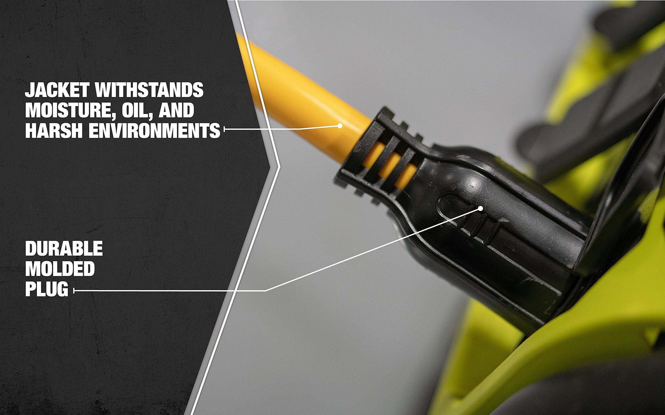 Coleman Cable 01924 Generator Power Cord Adapter; 12/4; 3-Foot