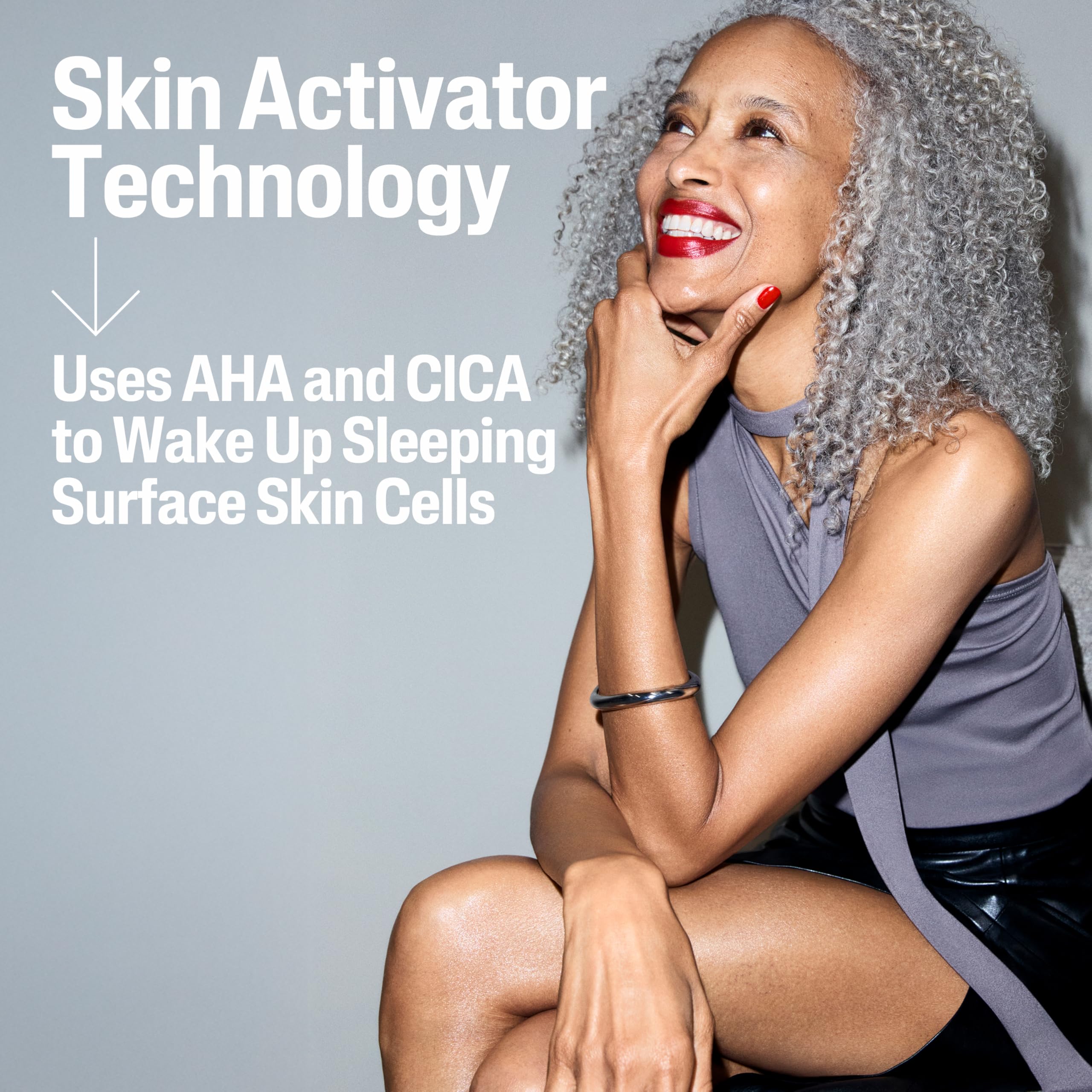 Cetaphil Skin Activator Hydrating & Firming Body Lotion 16oz, Mandelic Acid (AHA) and Centella Asiatica (CICA) Body Moisturizer, Hydrates and Firms Aging Skin, Anti-Aging Body Skincare