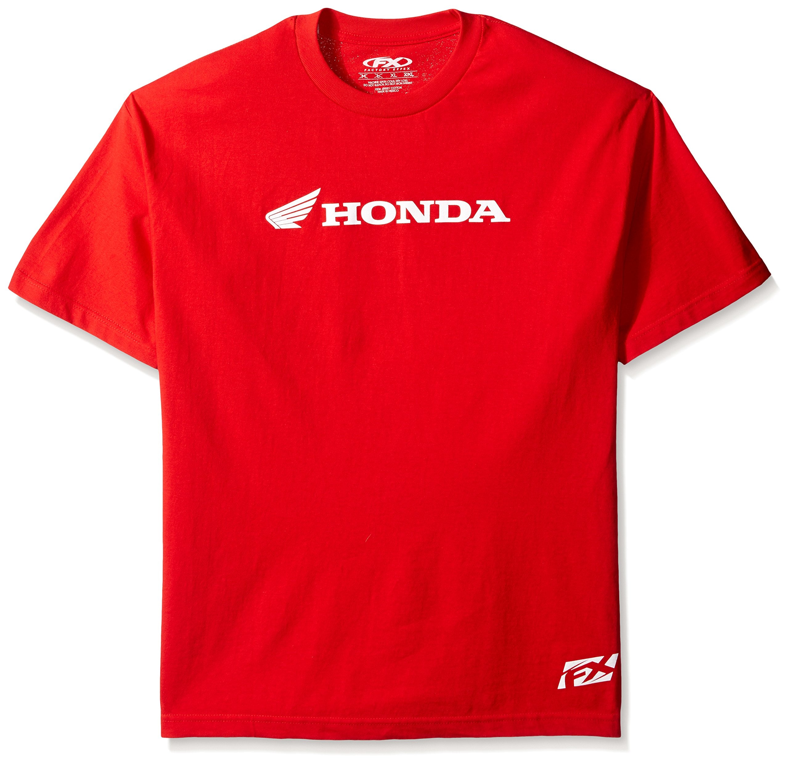 Factory Effex 15-88330 Honda' Horizontal T-Shirt (Red, Medium)
