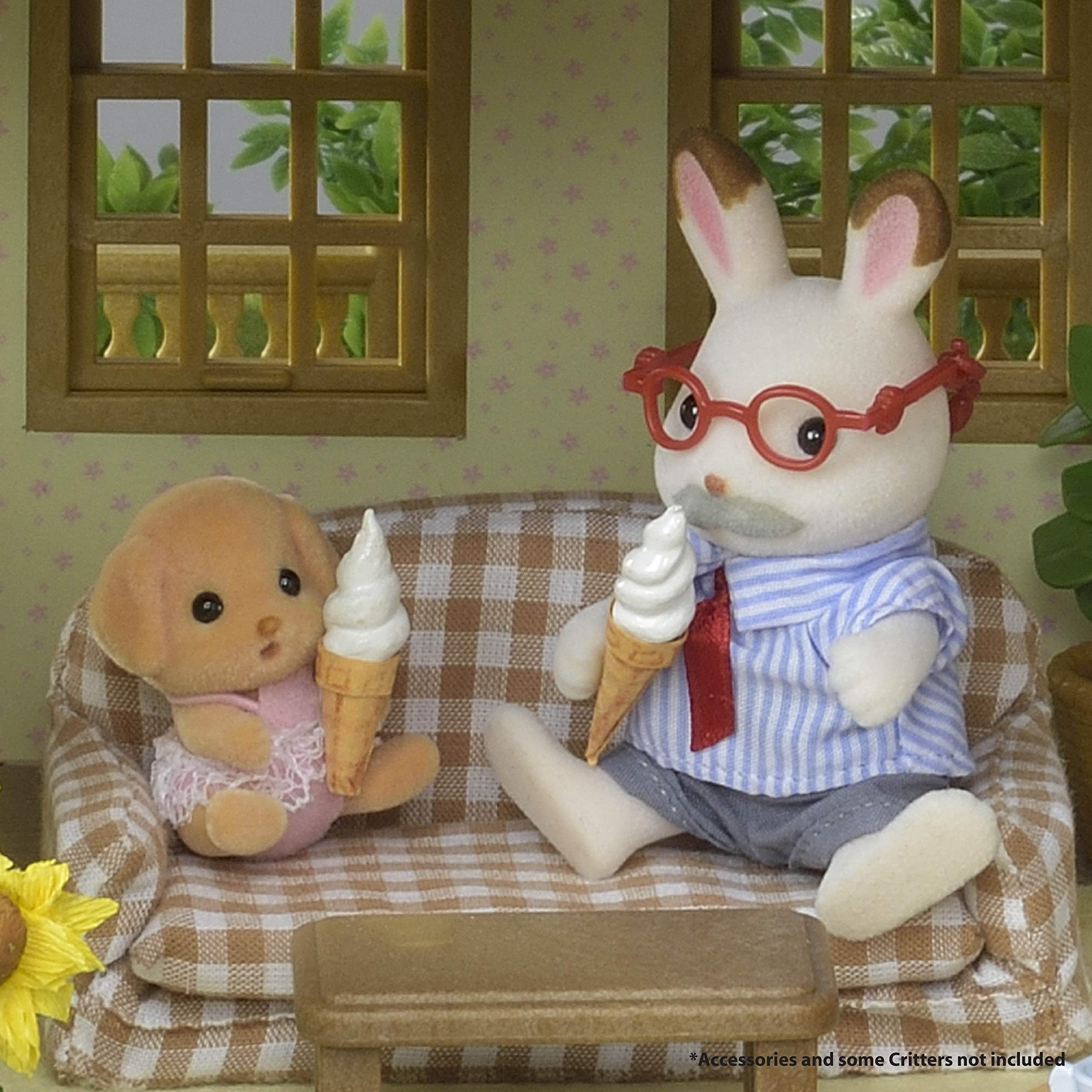 Calico Critters Hopscotch Rabbit Grandparents - Adorable Figurines to Expand Your Calico Critters Family
