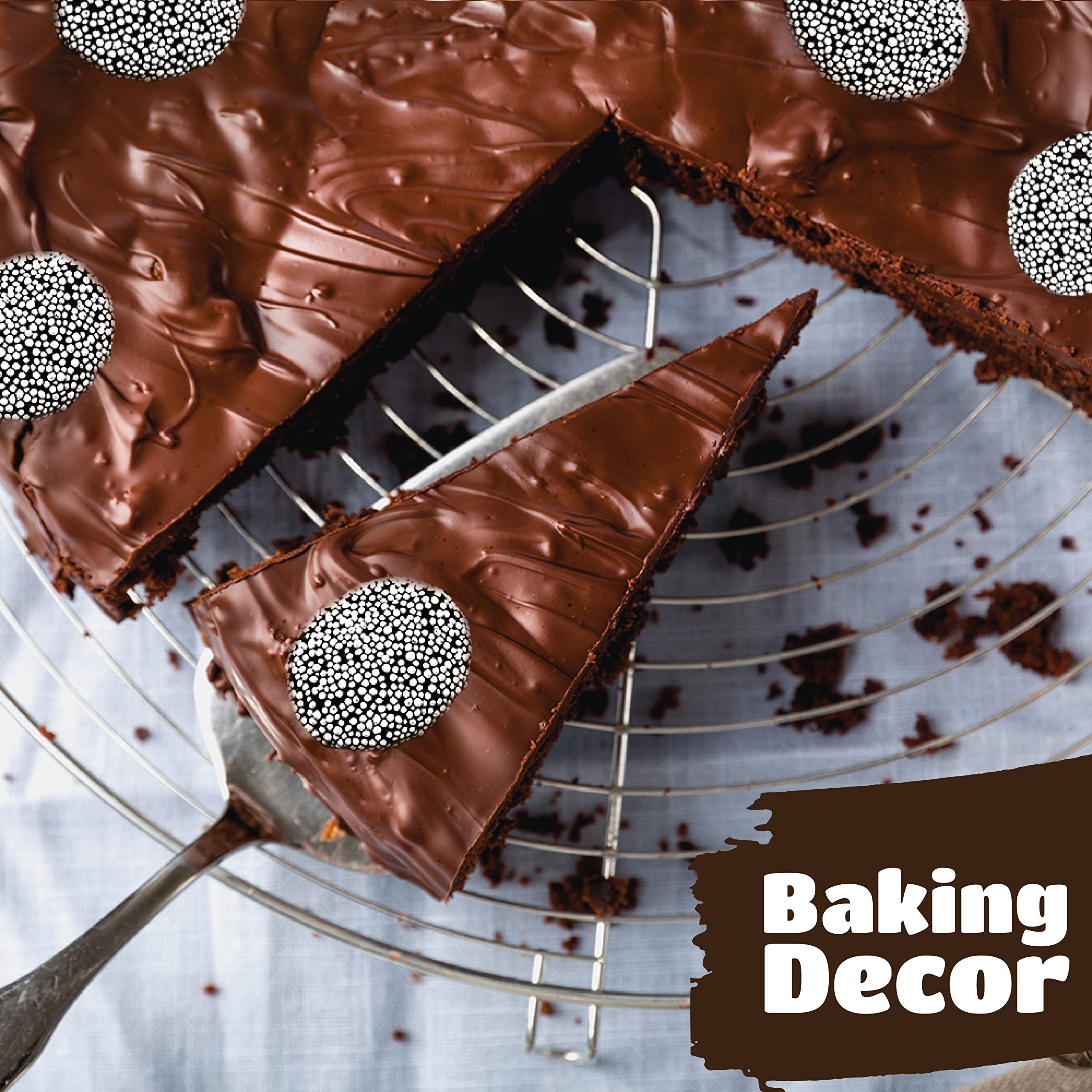 Dark Chocolate Nonpareils - 2 Pound Bulk Pack - Semisweet Candy