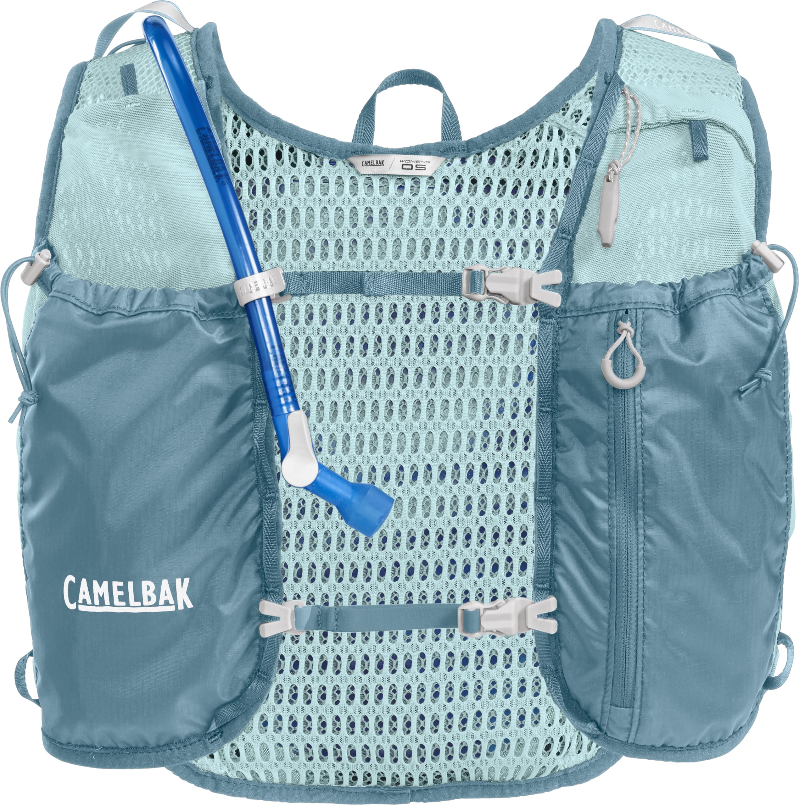 CamelBak Women's Circuit Run Vest 50oz Hydration Bladder, Adriatic Blue