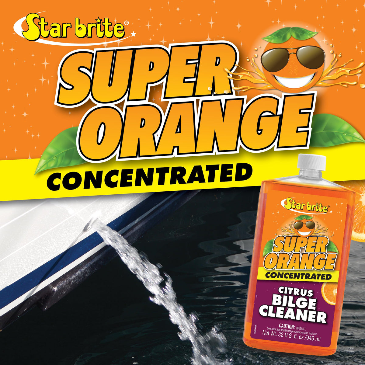 STAR BRITE Super Orange Citrus Bilge Cleaner - 32 OZ (094432)
