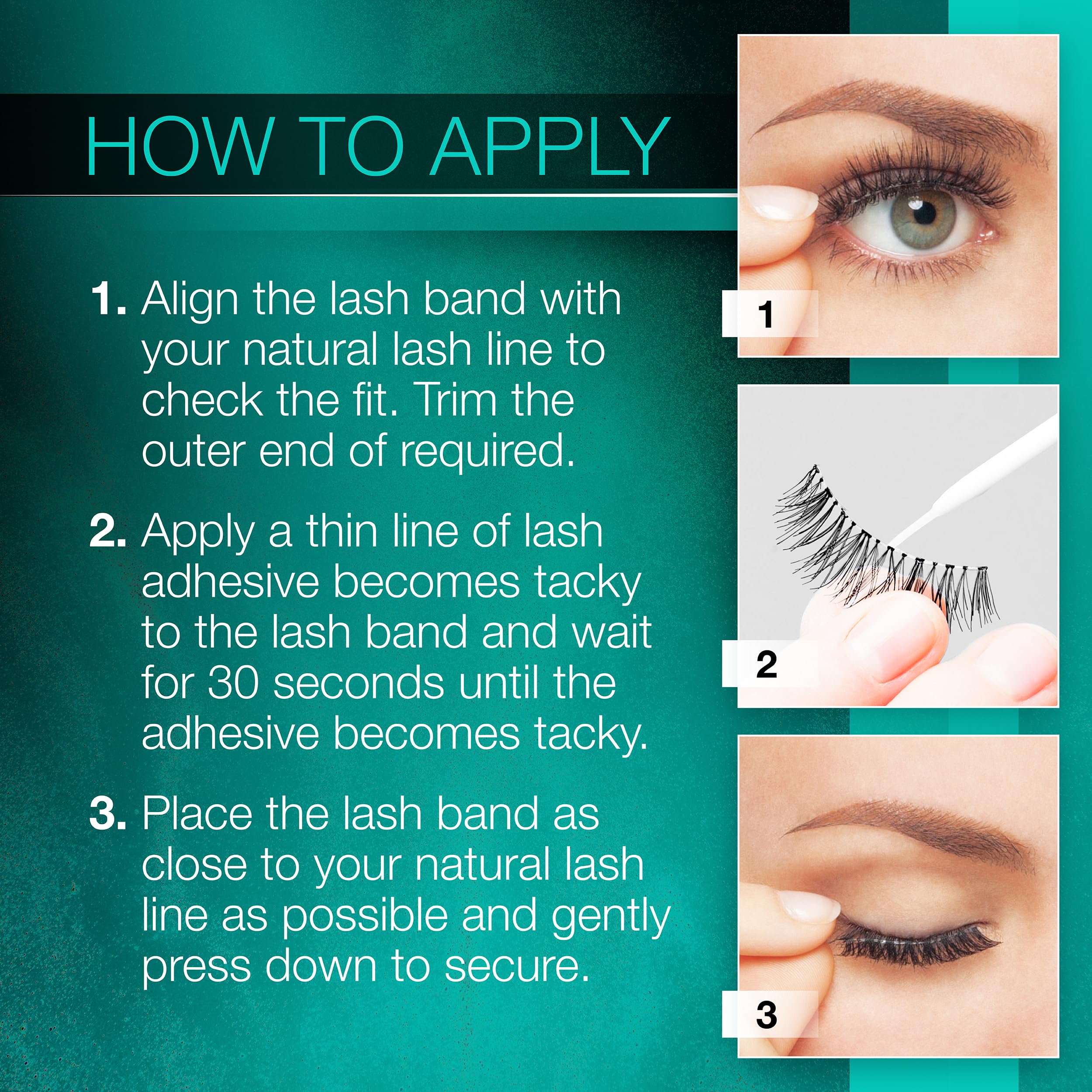Ardell False Eyelashes, Natural Lashes 110 - Lightweight Reusable Strip Lashes, Eye-Lifting Effect, 5 Pairs + Bonus Pair