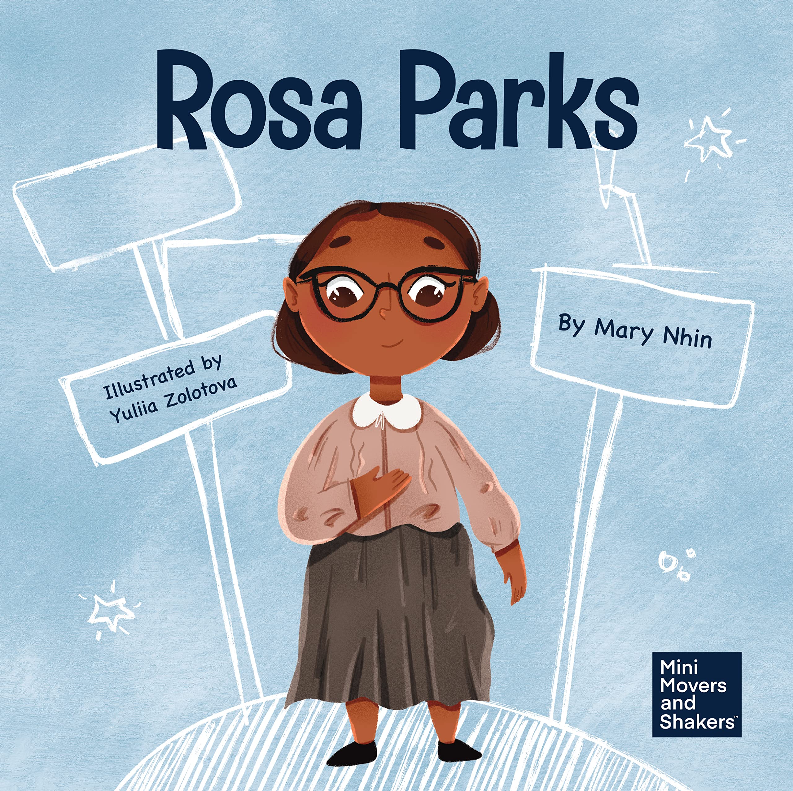 Mini Movers and Shakers 8 Book Box Set (Books 17-24: Barack Obama, Ray Kroc, Rosa Parks, Walt Disney, Oprah Winfrey, Martin Luther King, Jr., Sara Blakely, Michelle Obama) (English and French Edition)