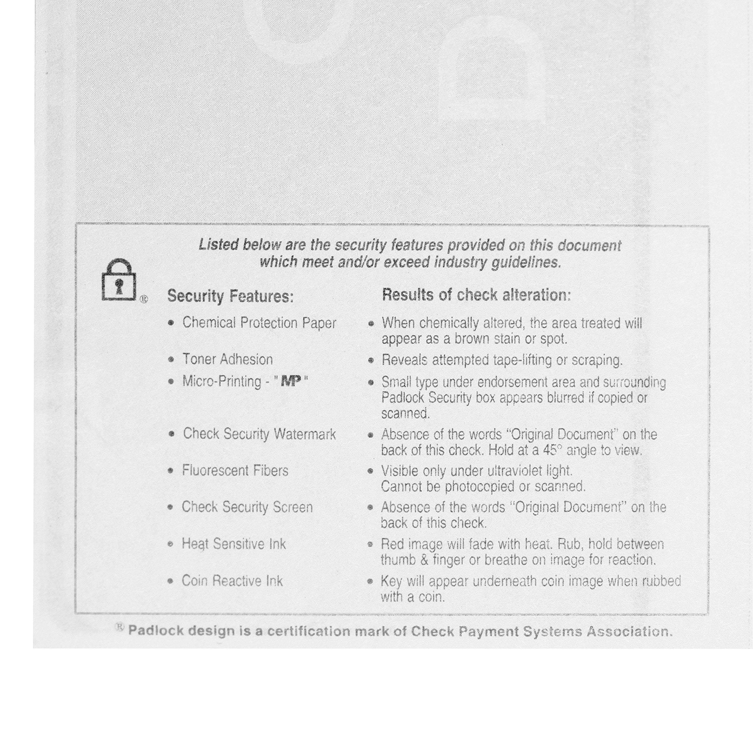 500 Blank Check Stock - Designed for Secure Computer Printed Checks with Quickbooks, and more - Blue Linen Pattern- 500 Sheets - 8.5 Inch x 11 Inch