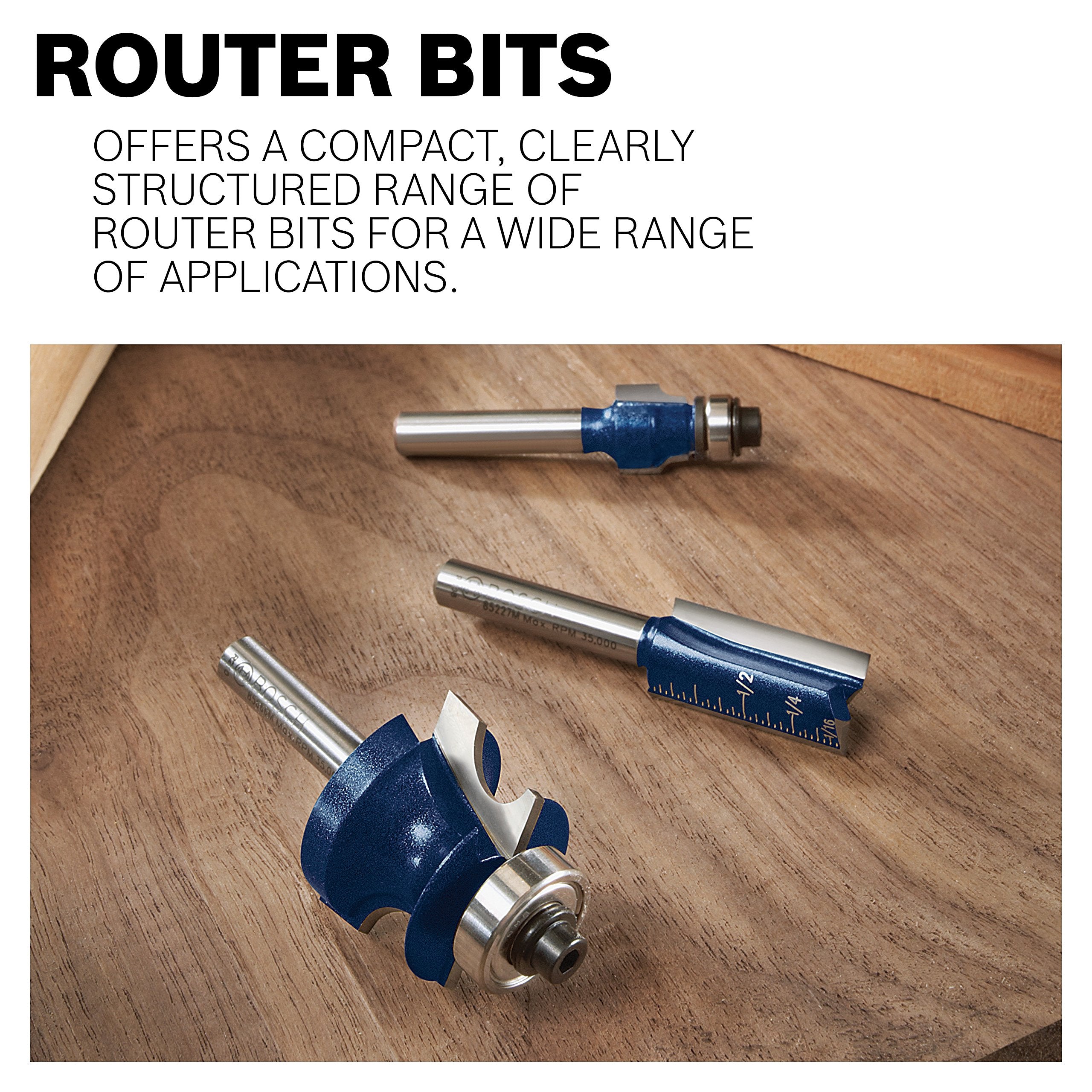 Bosch 85606M 1-1/4 in. x 11/16 in. Carbide Tipped Wavy Edge Bit