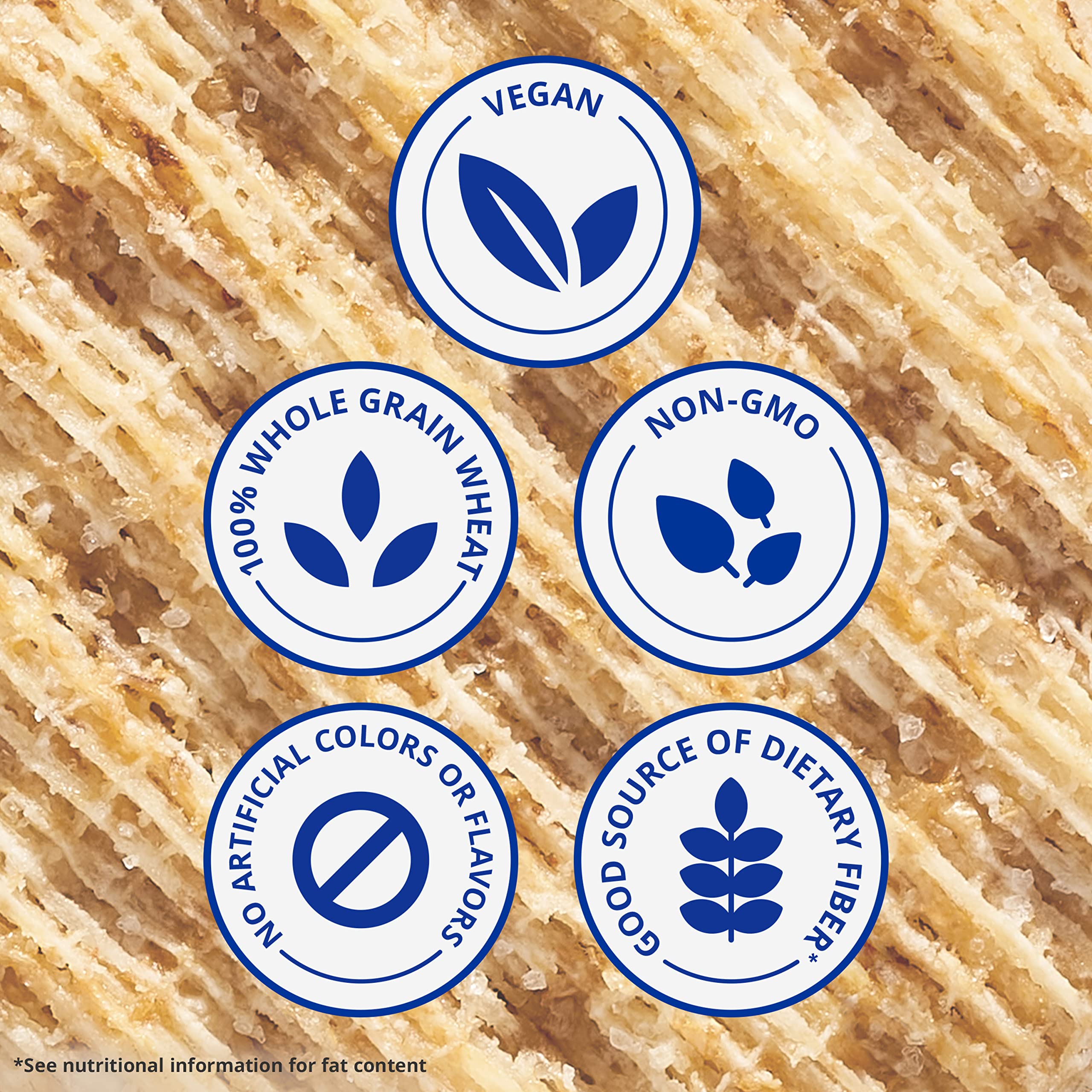 Triscuit Minis Original Whole Grain Wheat Crackers, Vegan Snacks, Bulk Snack Crackers, 6 - 8 oz Boxes