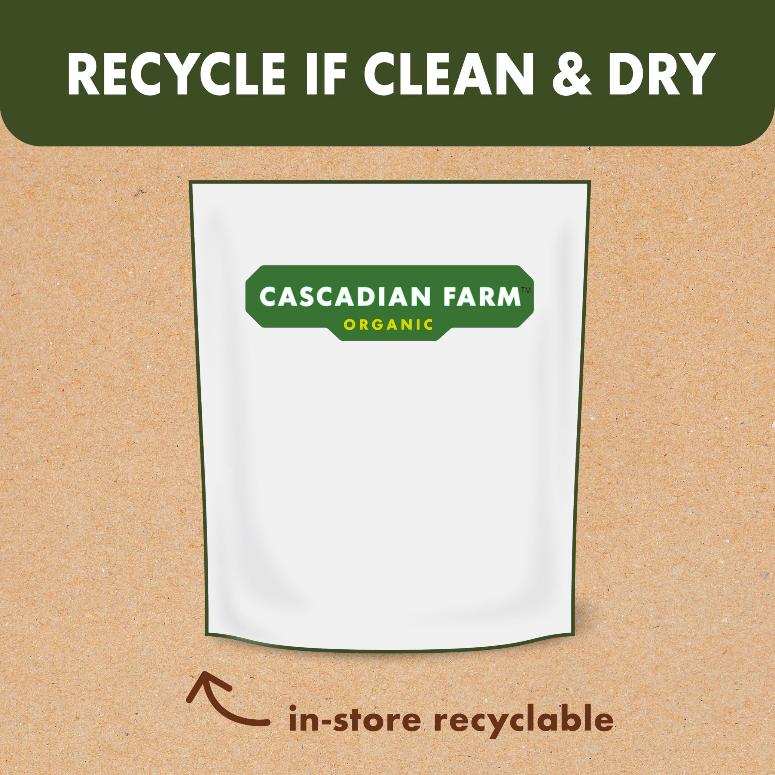 Cascadian Farm Organic Granola, Fruit and Nut Cereal, Resealable Pouch, 11 oz.