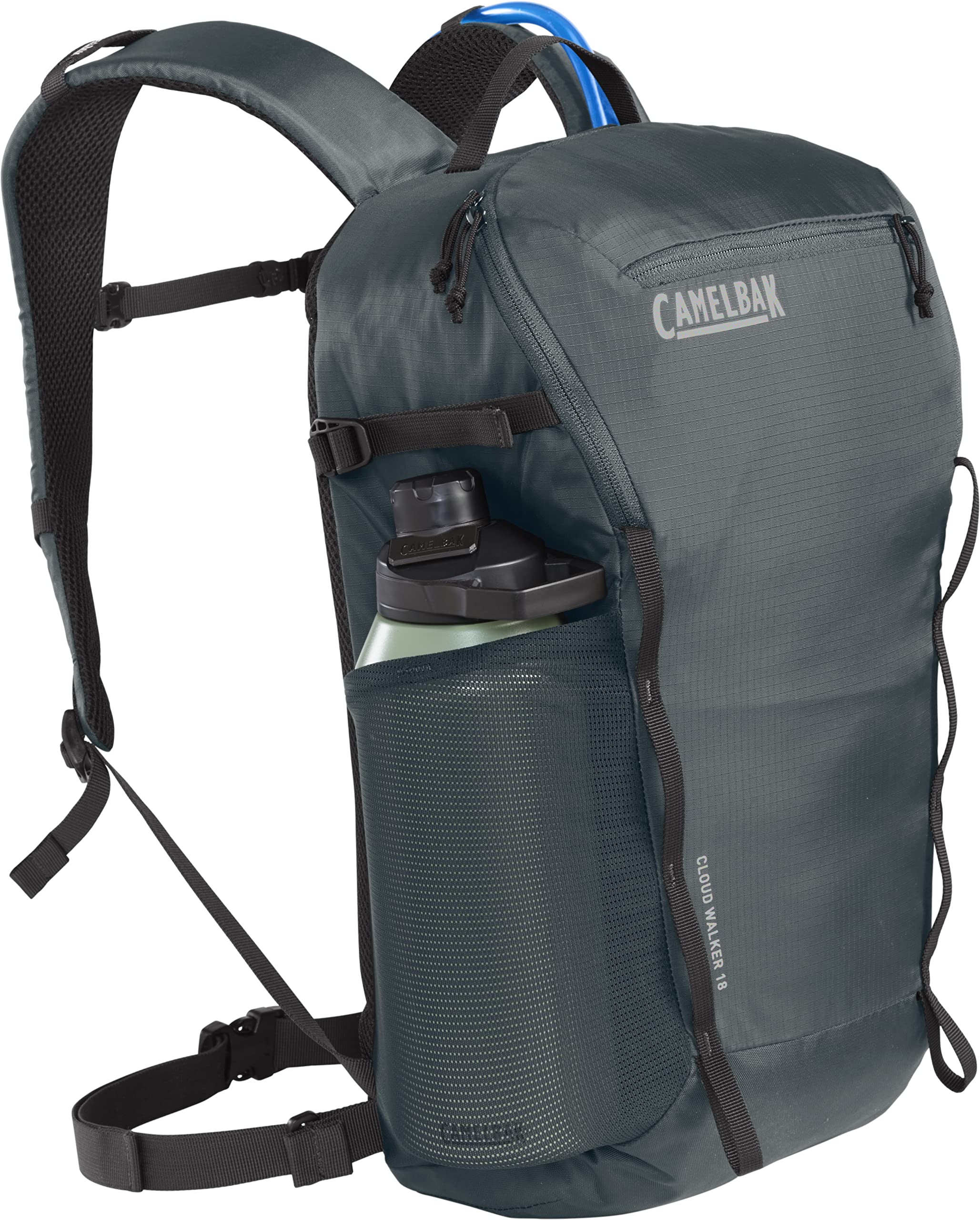 CamelBak Cloud Walker 18 Hiking Hydration Backpack Dark Slate/Black, 70oz