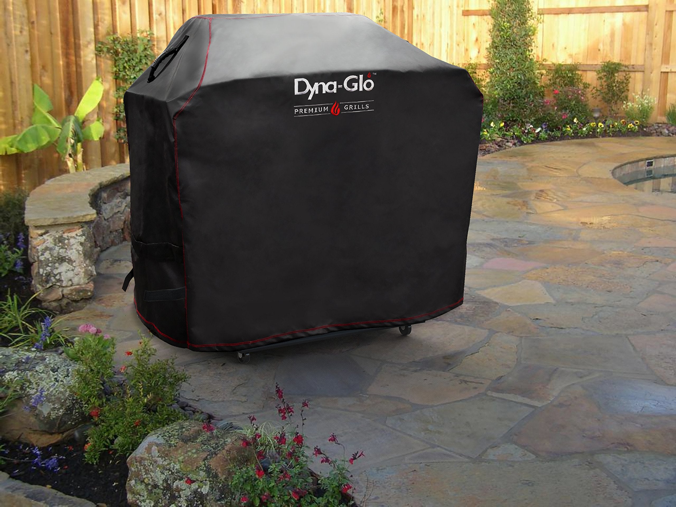 Dyna-Glo DG400C Premium 4 Burner Gas Grill Cover, Black