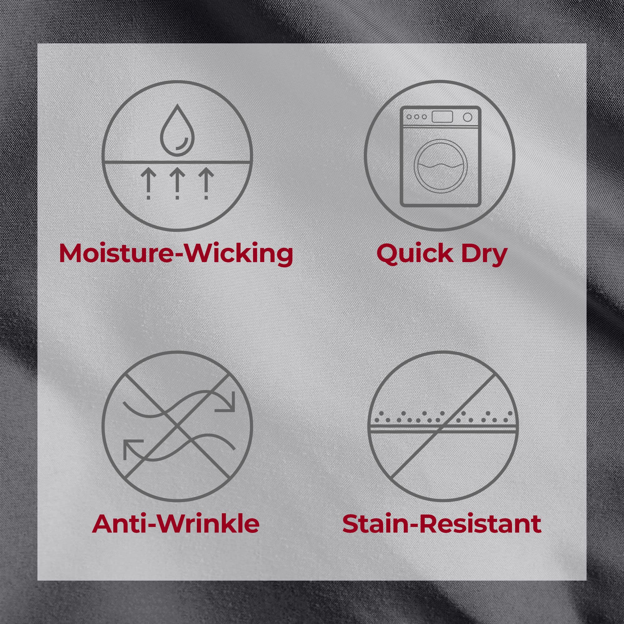 Mellanni 4PC Bed Sheet Set + 4 Pillowcases Bundle&Save - Iconic Collection Bedding - Bundle Includes: 1 Flat Sheets, 1 Fitted Sheet and 6 Pillow Cases (Queen, Gray)