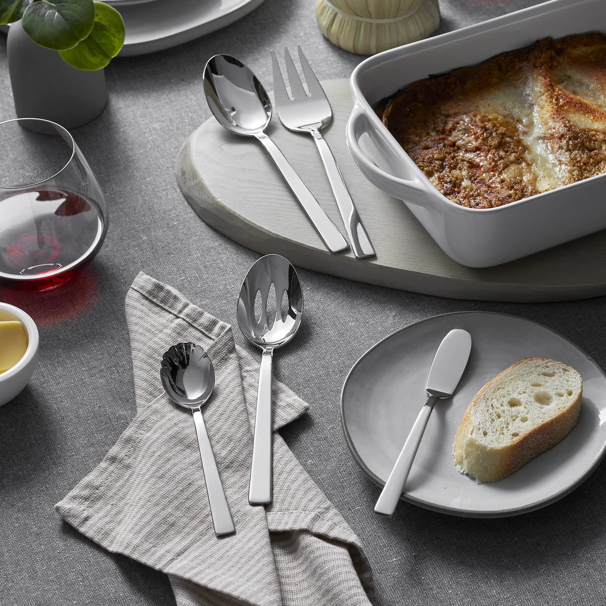 ZWILLING King 45-pc Flatware Set, 18/10 Stainless Steel (Polished)