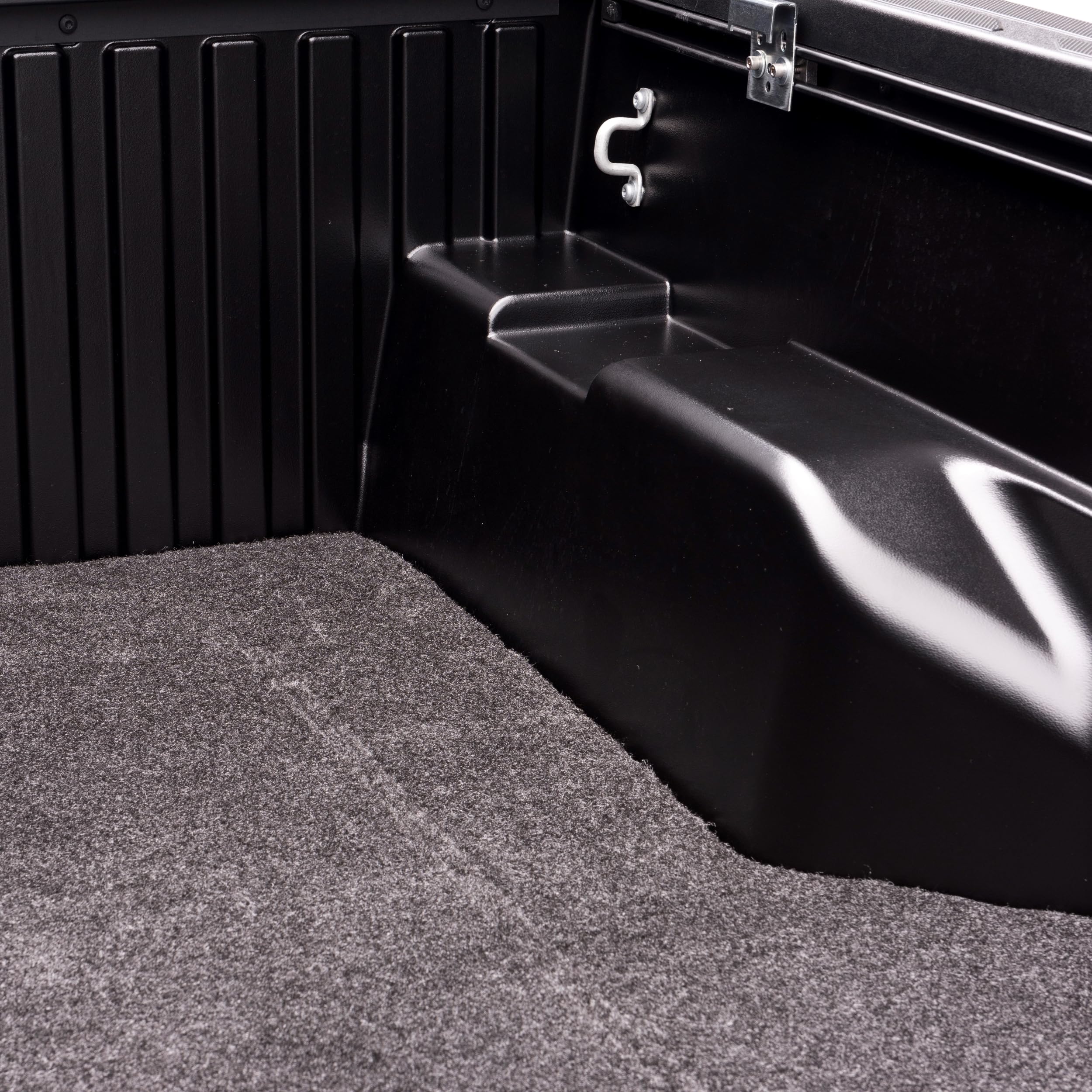 Bedrug Classic Bed Mat | Fits 2020 - 2024 Chevrolet Silverado / GMC Sierra 2500, 3500 HD(Models w/ Spray-In Or No Bed Liner), w/Out Multi-Pro Tailgate, 82.2 Bed, Charcoal Grey | BMC20SBS