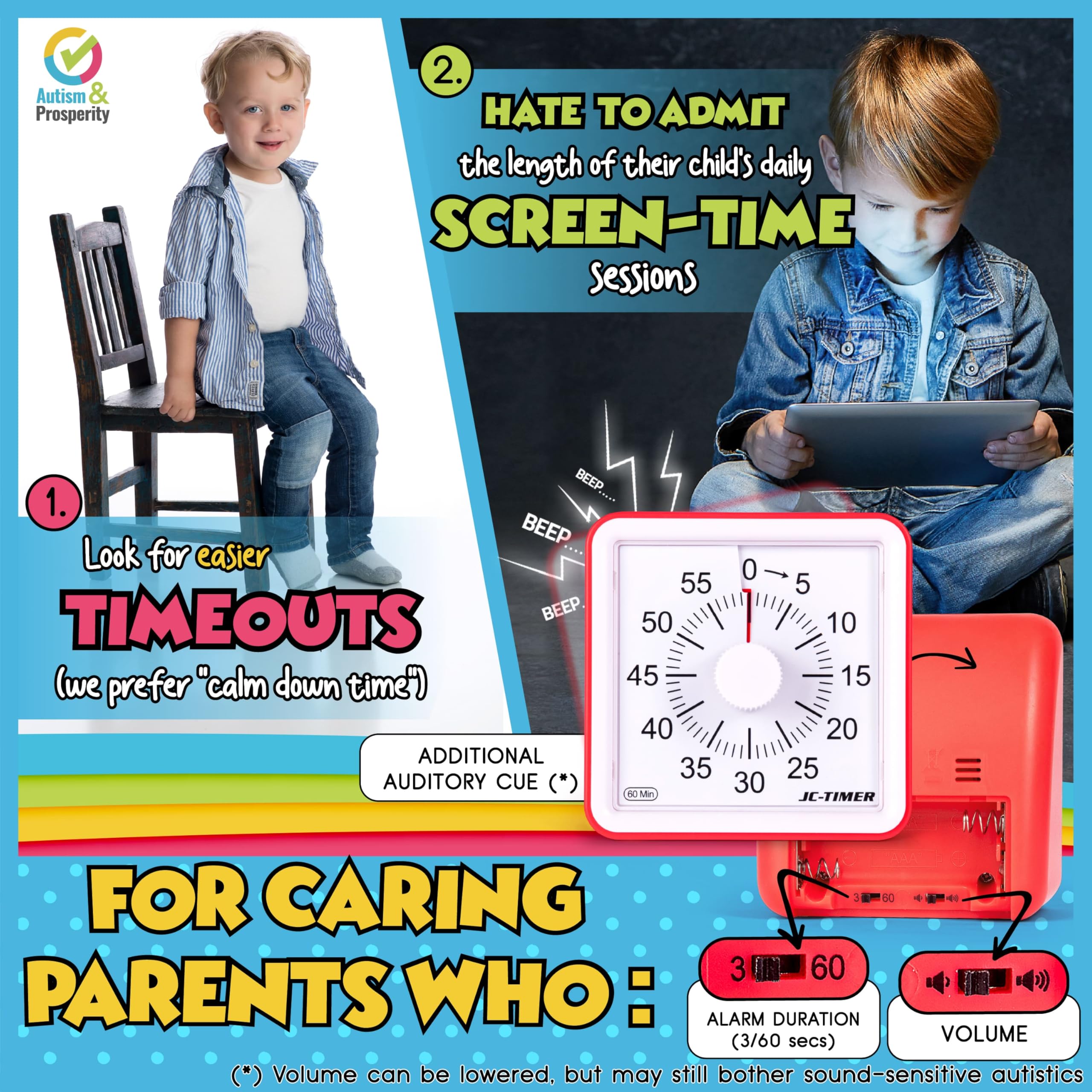 Autism & Prosperity Time Schedule Tasks - Autism Learning Materials, Special Education Autism Sensory Products, Sensory Toys for Kids with Autism, Visual Schedule for Kids with Autism Age 3 4 5 7 8 12