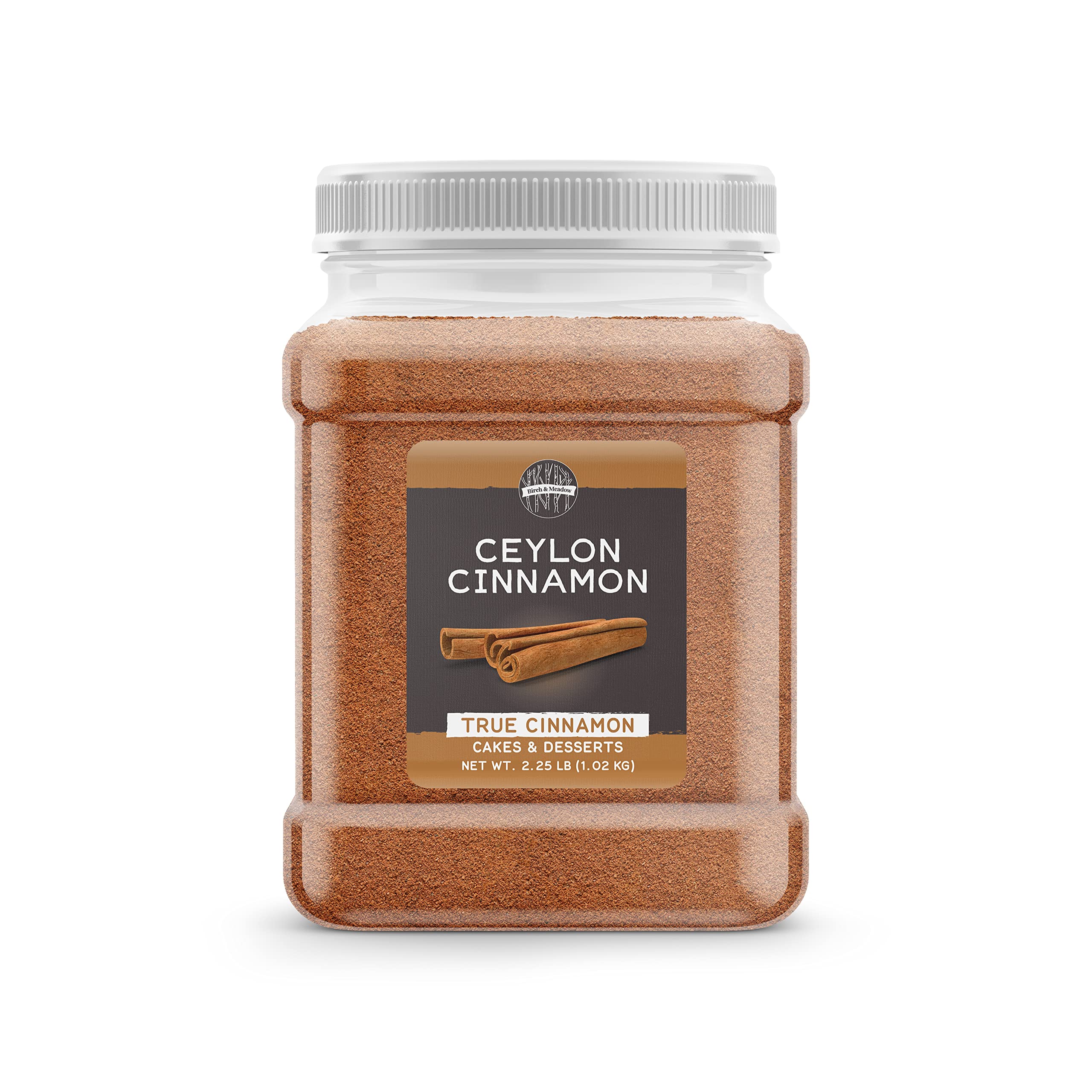 Birch & Meadow 2.25 lb of Ceylon Cinnamon, True Cinnamon, Cakes & Desserts