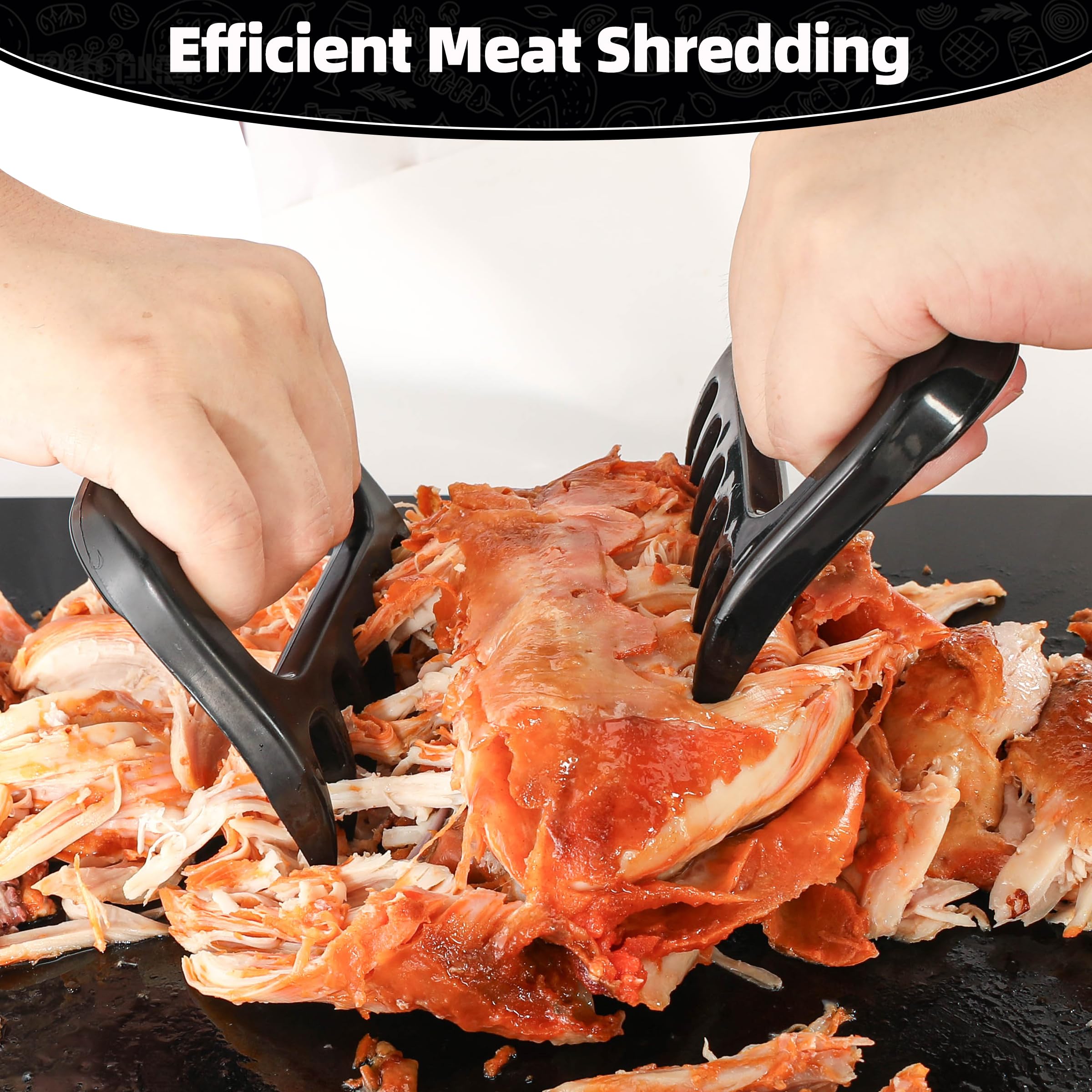 Stocking Stuffers for Adults Men, Meat Shredder Claws, BBQ Grilling Gifts for Men, Shredding Claws for Pulled Pork, Christmas Gifts for Men Women Dad Father Husband