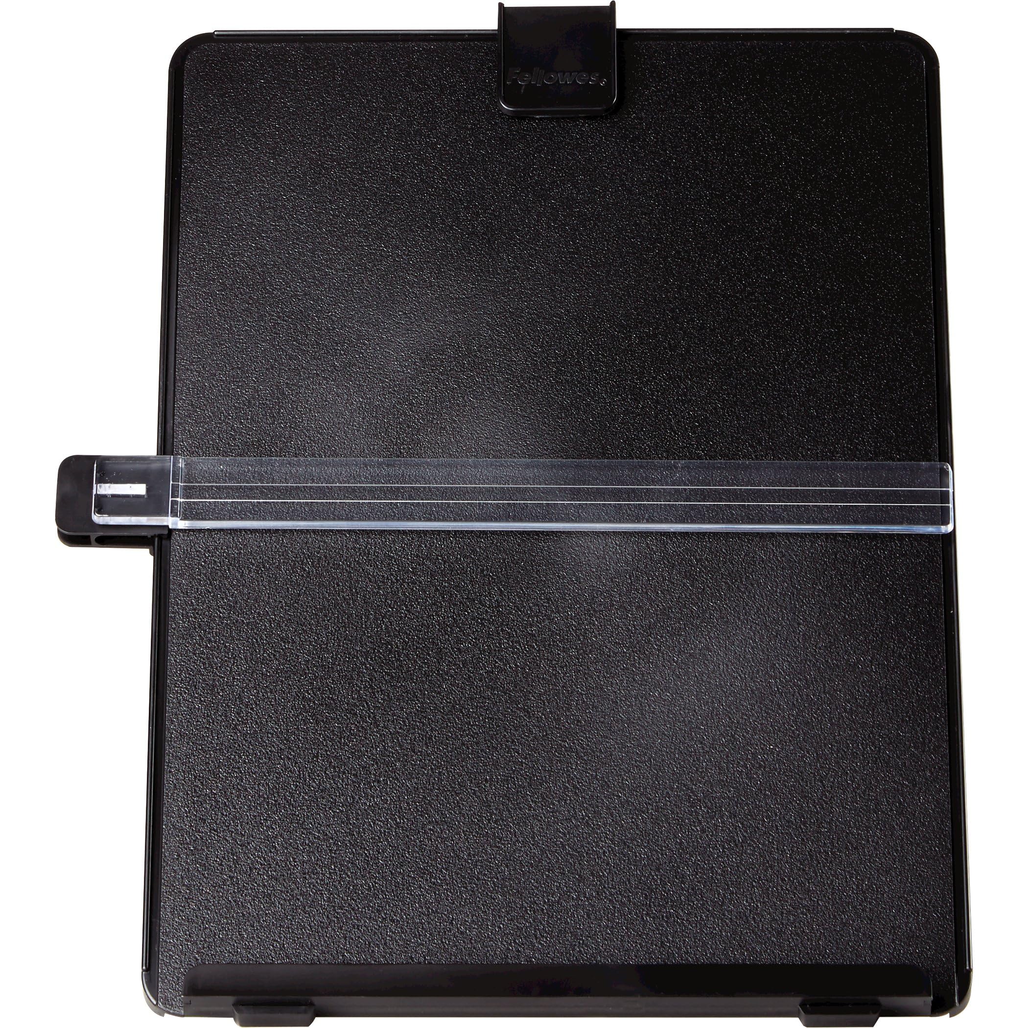 Fellowes Letter Sized Non-Magnetic Copyholder, Black (21106), 7.38 x 10.13 x 11.25 inches