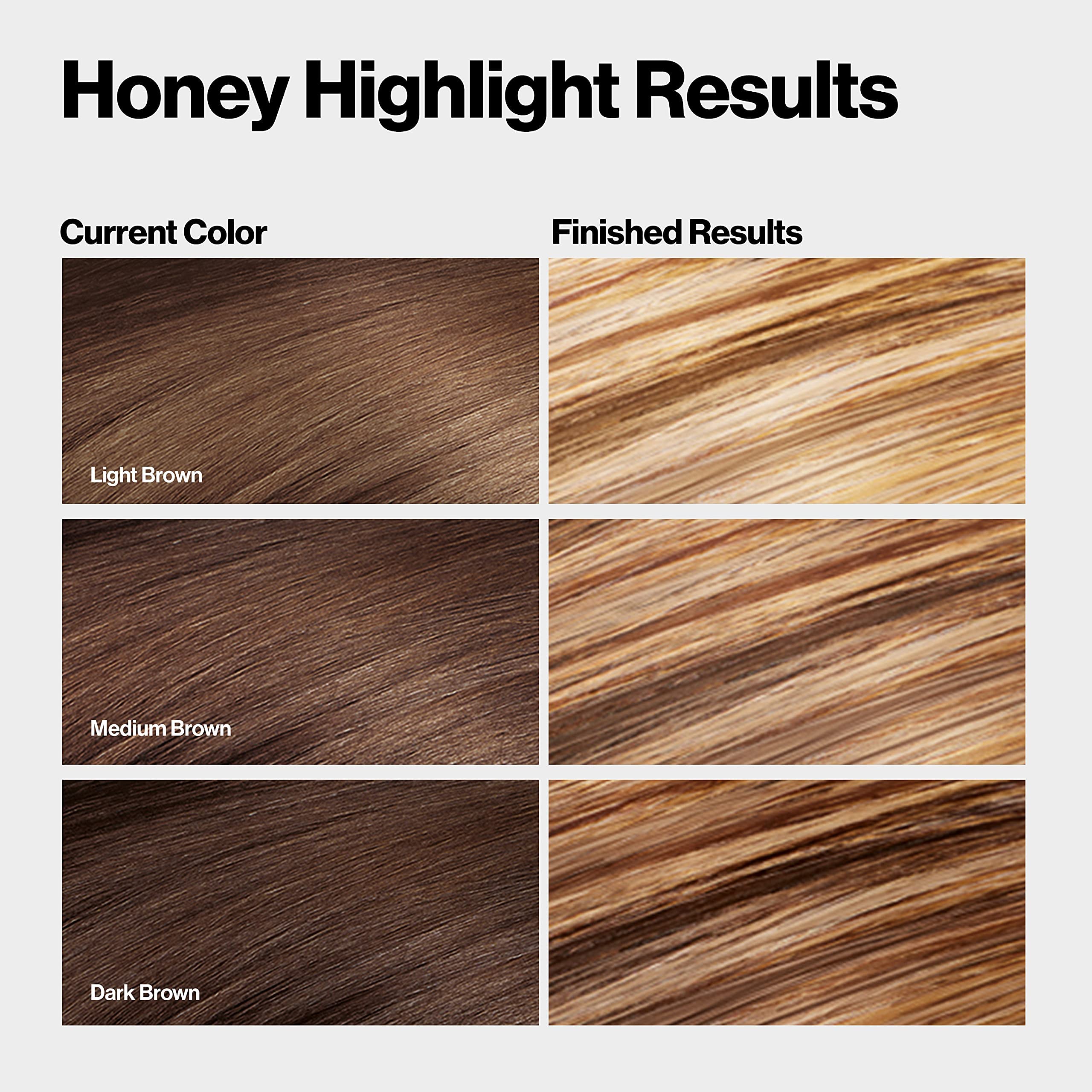 Revlon Color Effects Highlighting Kit, Permanent Hair Dye, For Balayage, Frosting, & Ombre Styling, Ammonia & Paraben Free, 30 Honey, 8 Oz (Pack of 1)