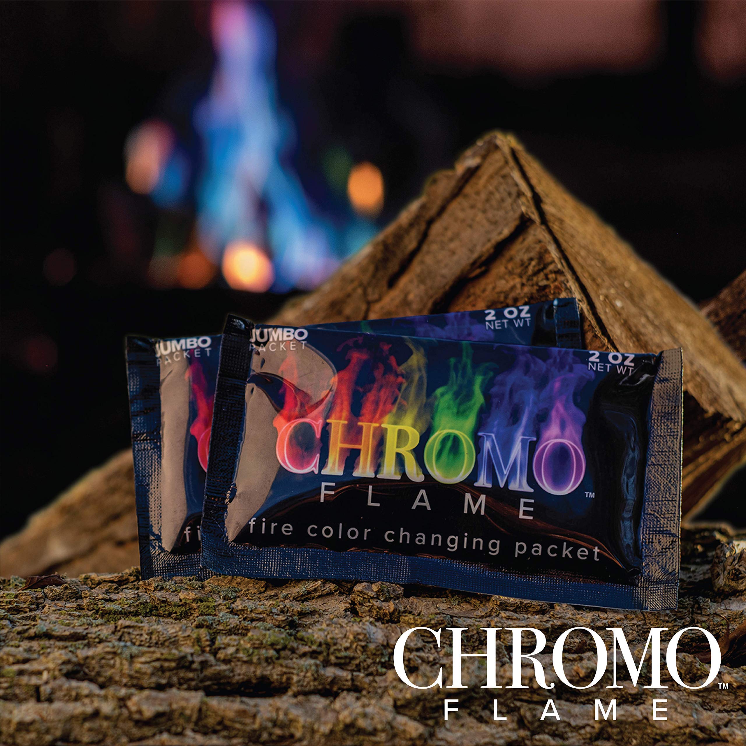 OSKER Fire Pit Skull with Fire Color Changing Packets | Ceramic Fireproof Log for Bonfire, Campfire, Fireplace, Firepit | Halloween Decor | Gas, Propane, or Wood Fires | 9 Inch - Black