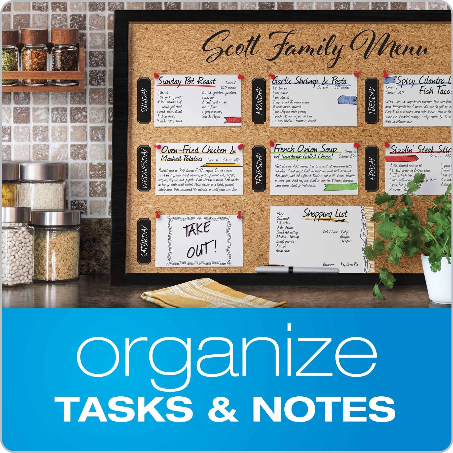 Oxford 30 (1000 PK) Blank Index Cards, 3" x 5", White, 1,000 Cards (10 Packs of 100) (30)