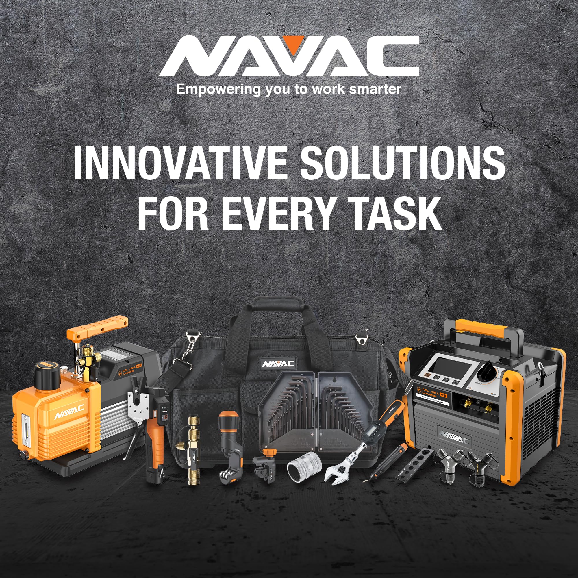 NAVAC NP12DM Vacuum Pump - Vacuum Pump for HVAC Evacuation - 5 Microns - Dual-Stage DC Motor Industrial Grade for Commercial Settings - 12 CFM Flow Rate