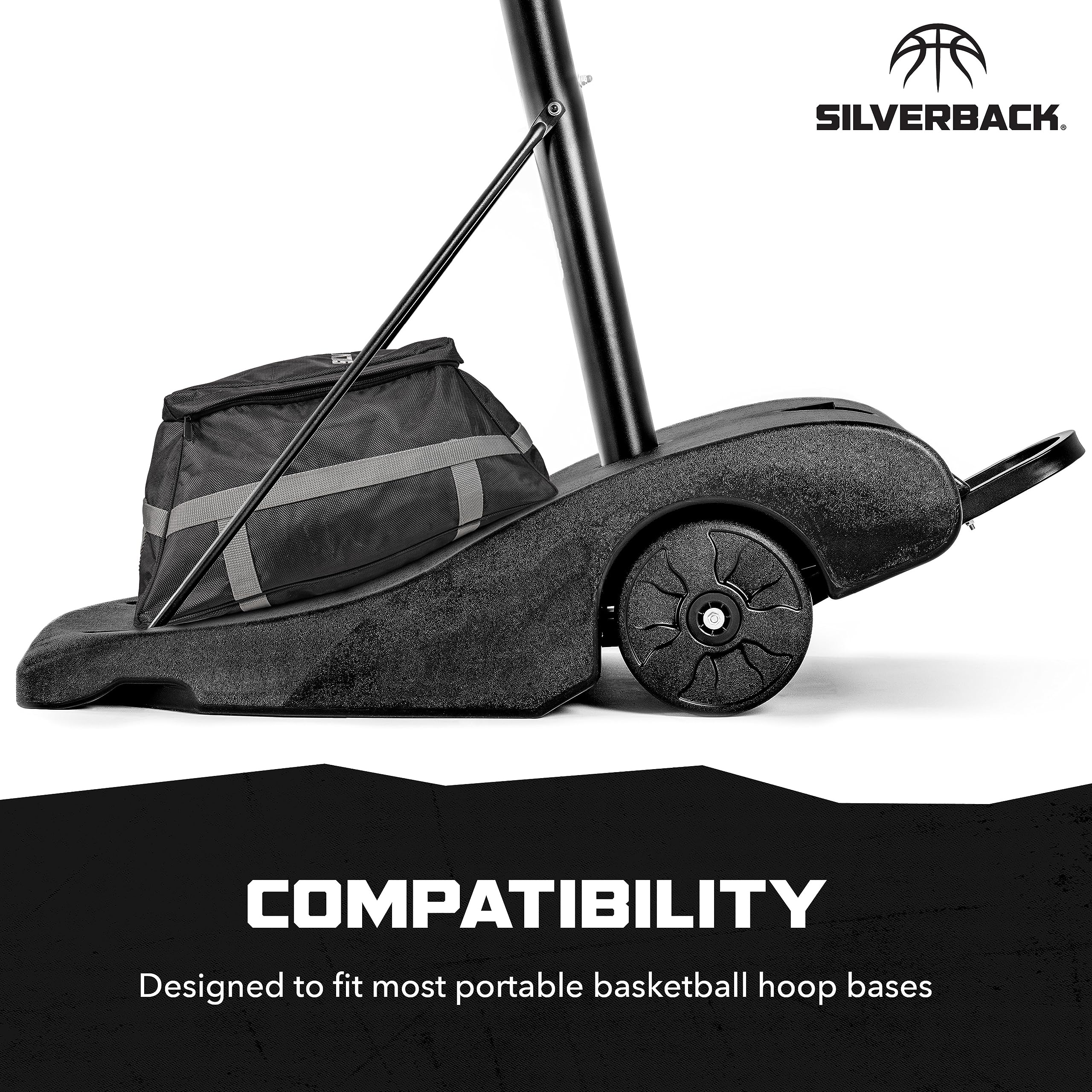 Silverback Universal Weight for Portable Basketball Hoop Heavy Duty Base for Basketball Goals Weather Resistant