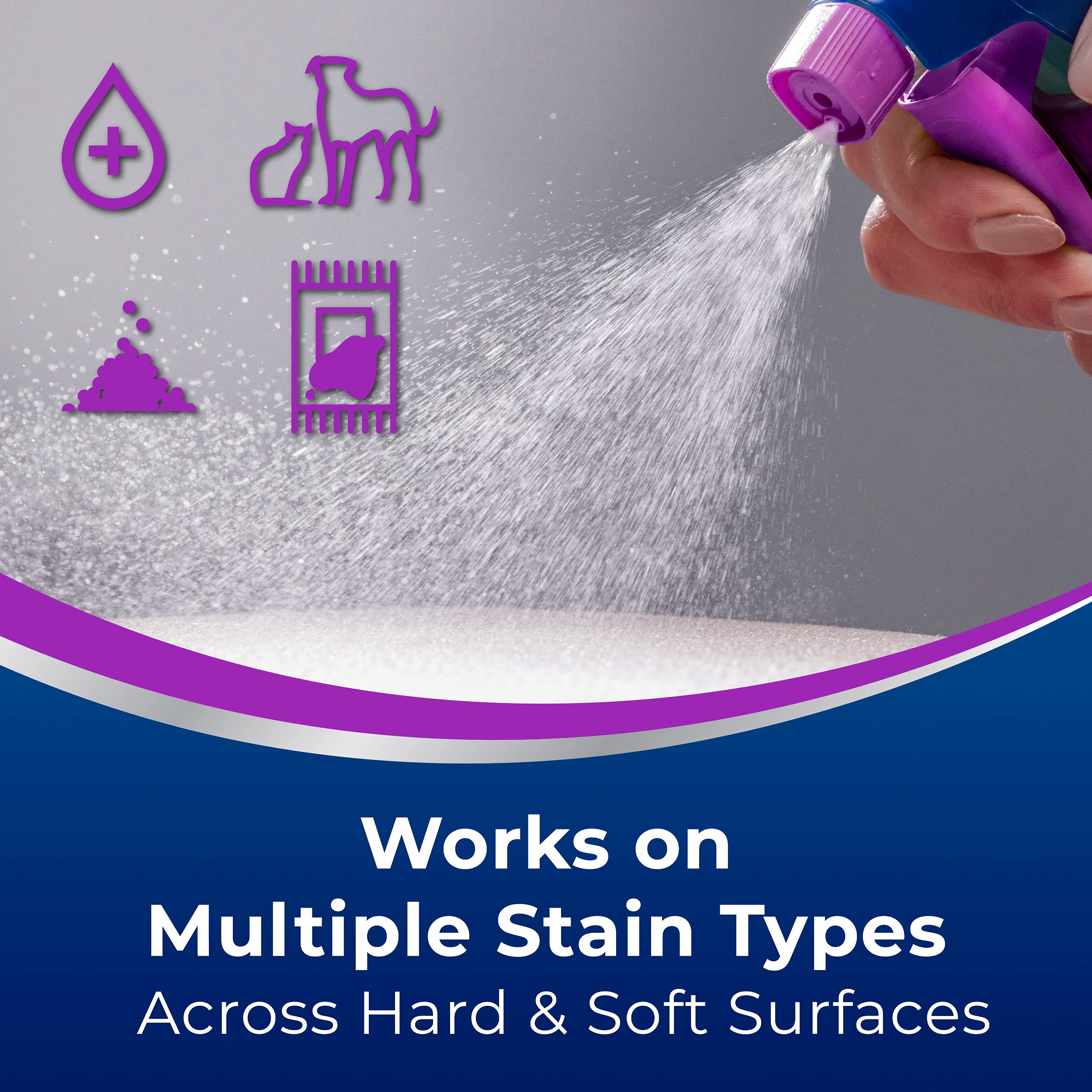 Bissell Woolite® Advantage Pet Stain & Odor Remover + Oxy, 2-Pack, 3326