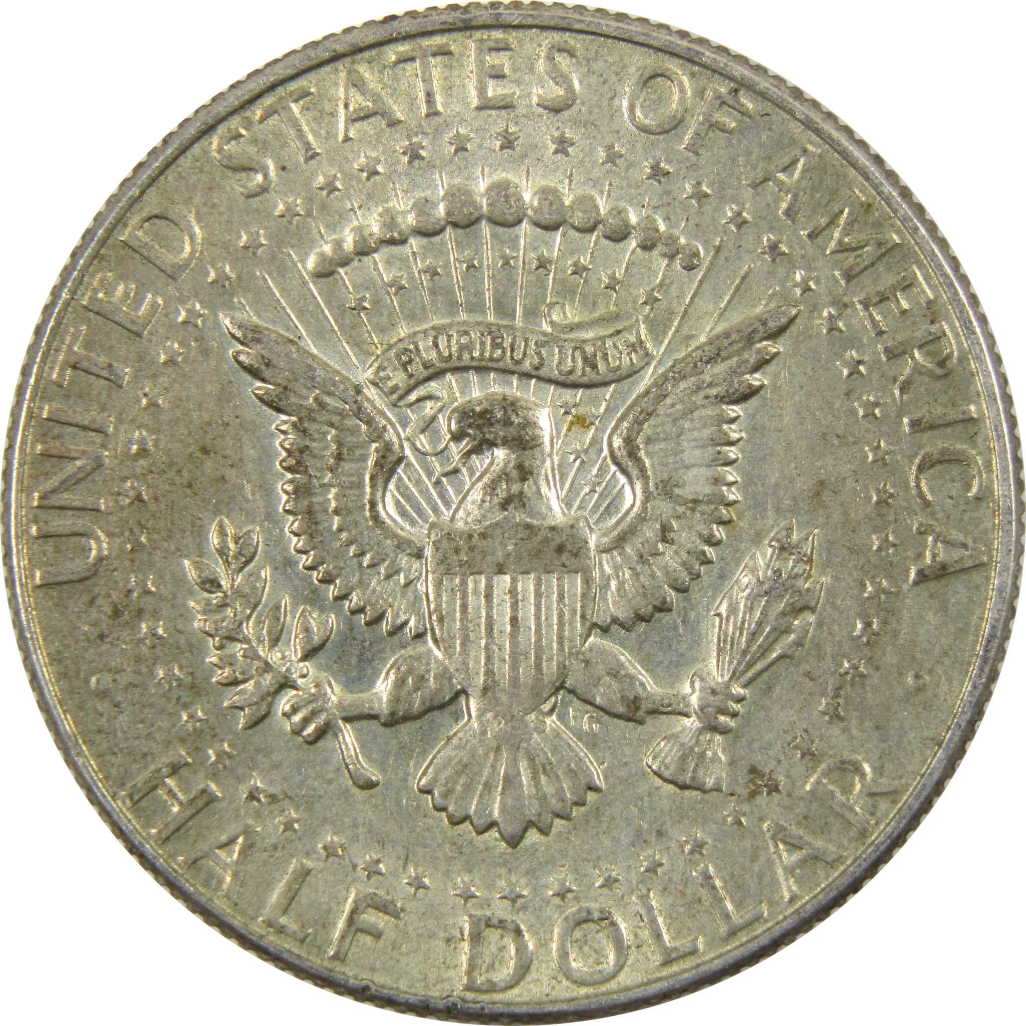 1966 Kennedy Half Dollar AG About Good 40% Silver Clad 50c Coin