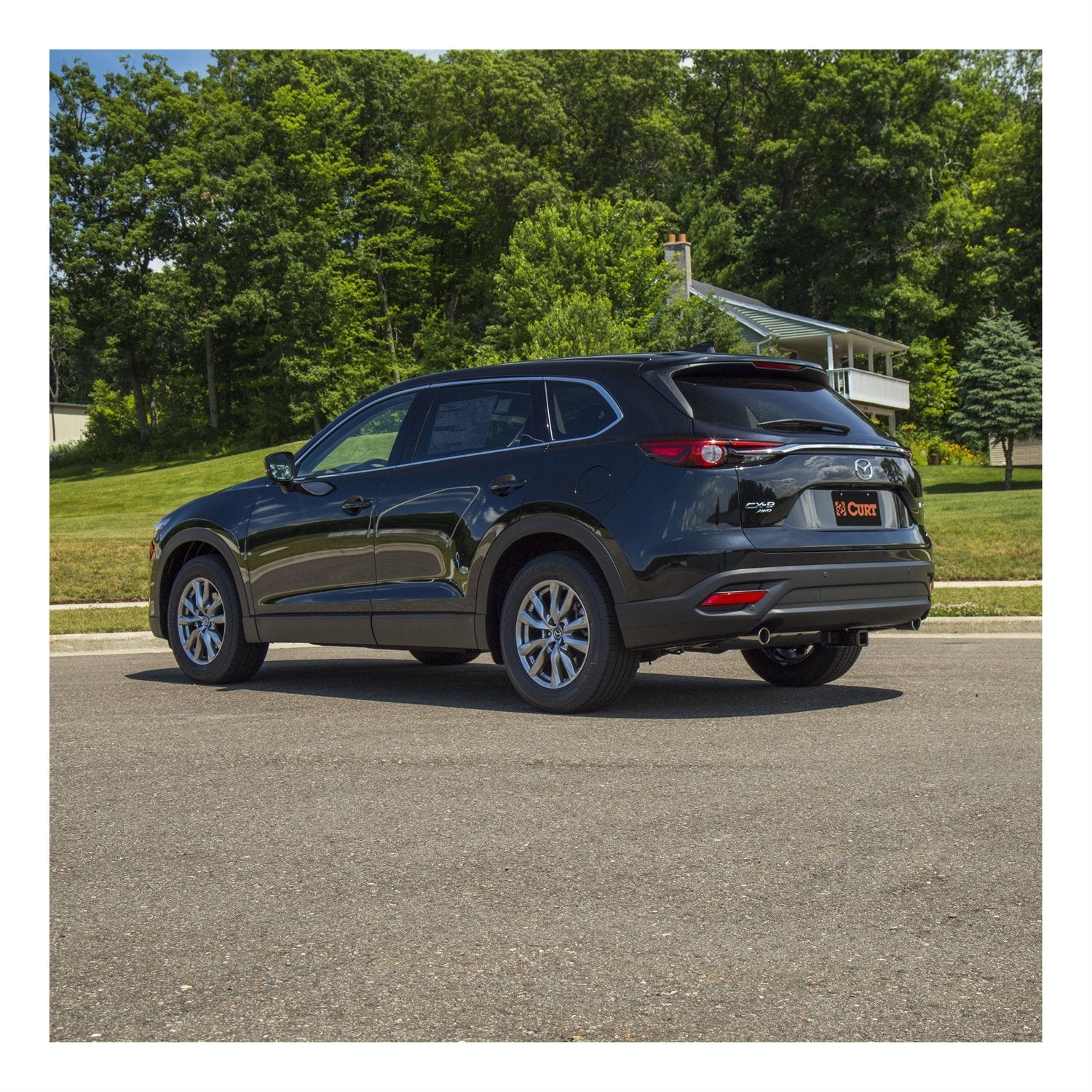 CURT 13284 Class 3 Trailer Hitch, 2-Inch Receiver, Fits Select Mazda CX-9