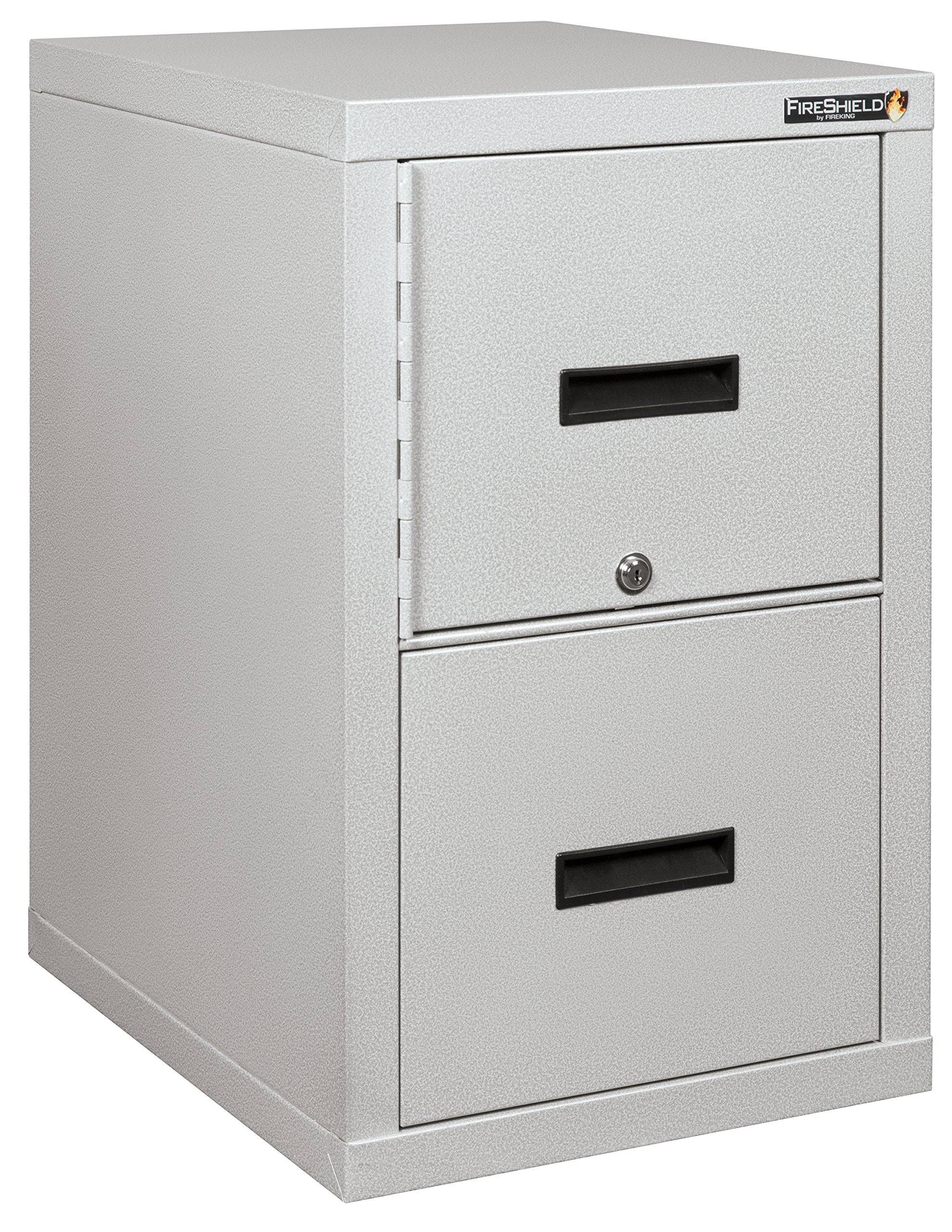 Fire Resistant File Cabinet - Light weight, fire rated, One file drawer & safe