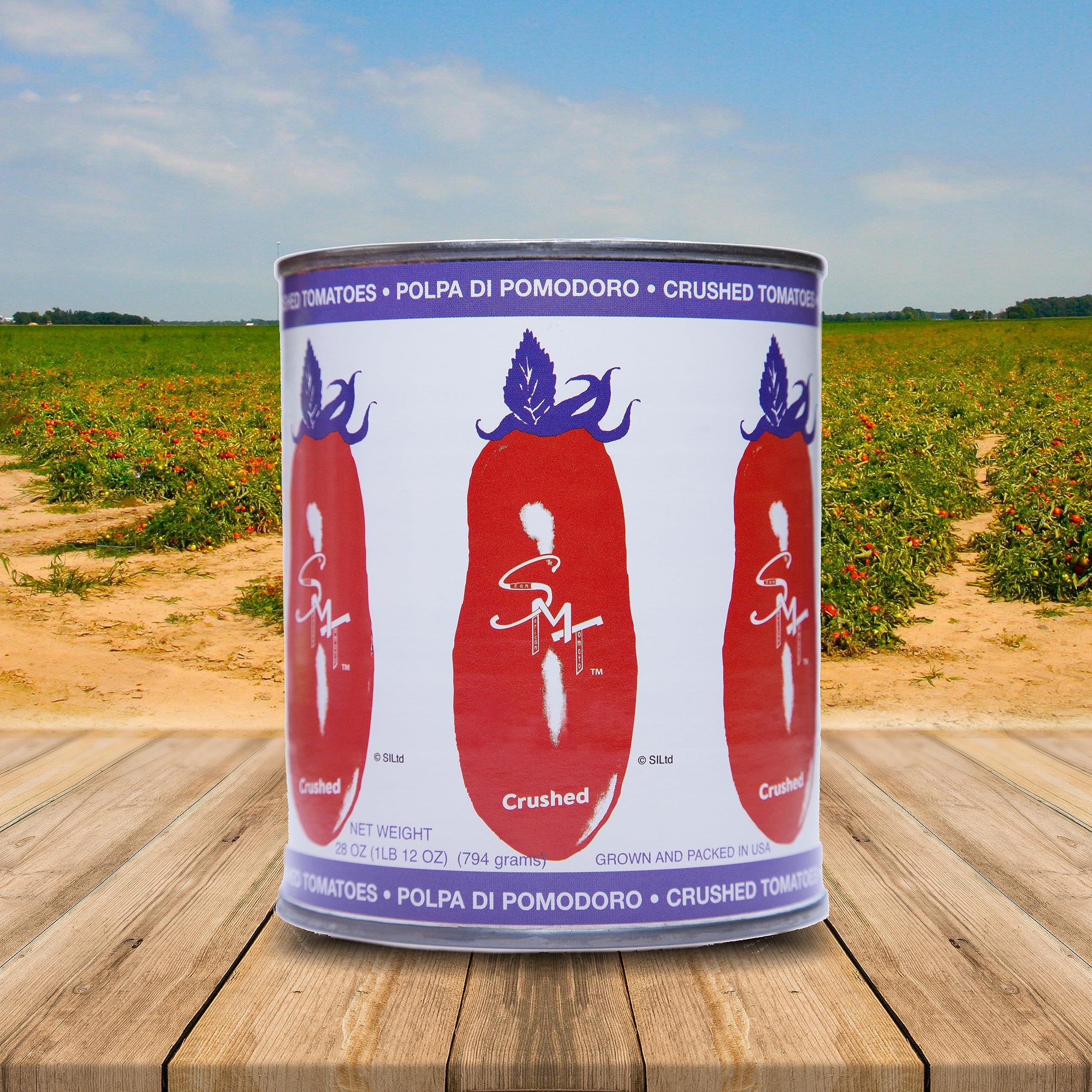 SMT SAN MERICAN TOMATO, Crushed Tomatoes, 28oz