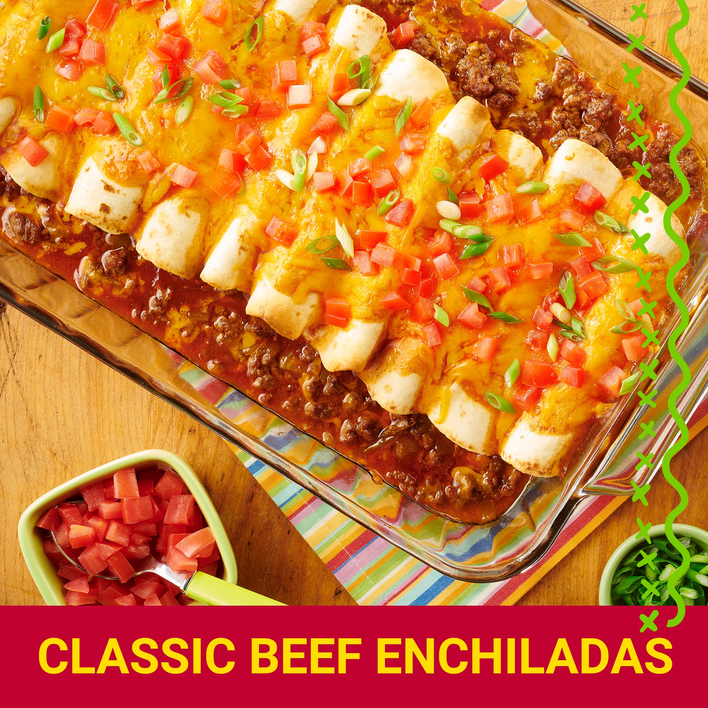 Old El Paso Flour Tortillas for Soft Tacos and Fajitas, Meal Prep, 10 Ct, 8.2 oz (Pack of 6)
