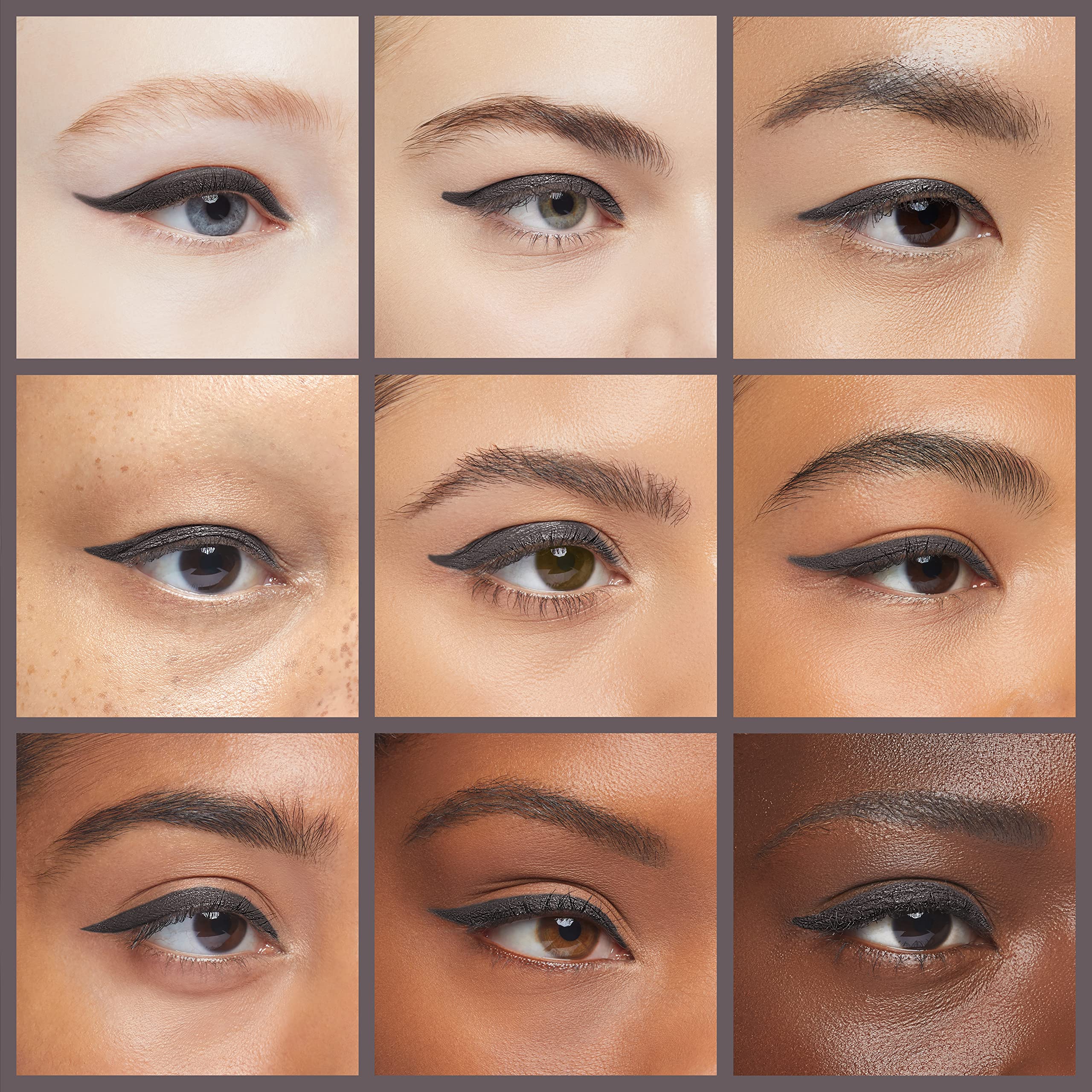 K7L Brown Eyeliner - Waterproof, Smudge-Proof, Precise Cosmetics