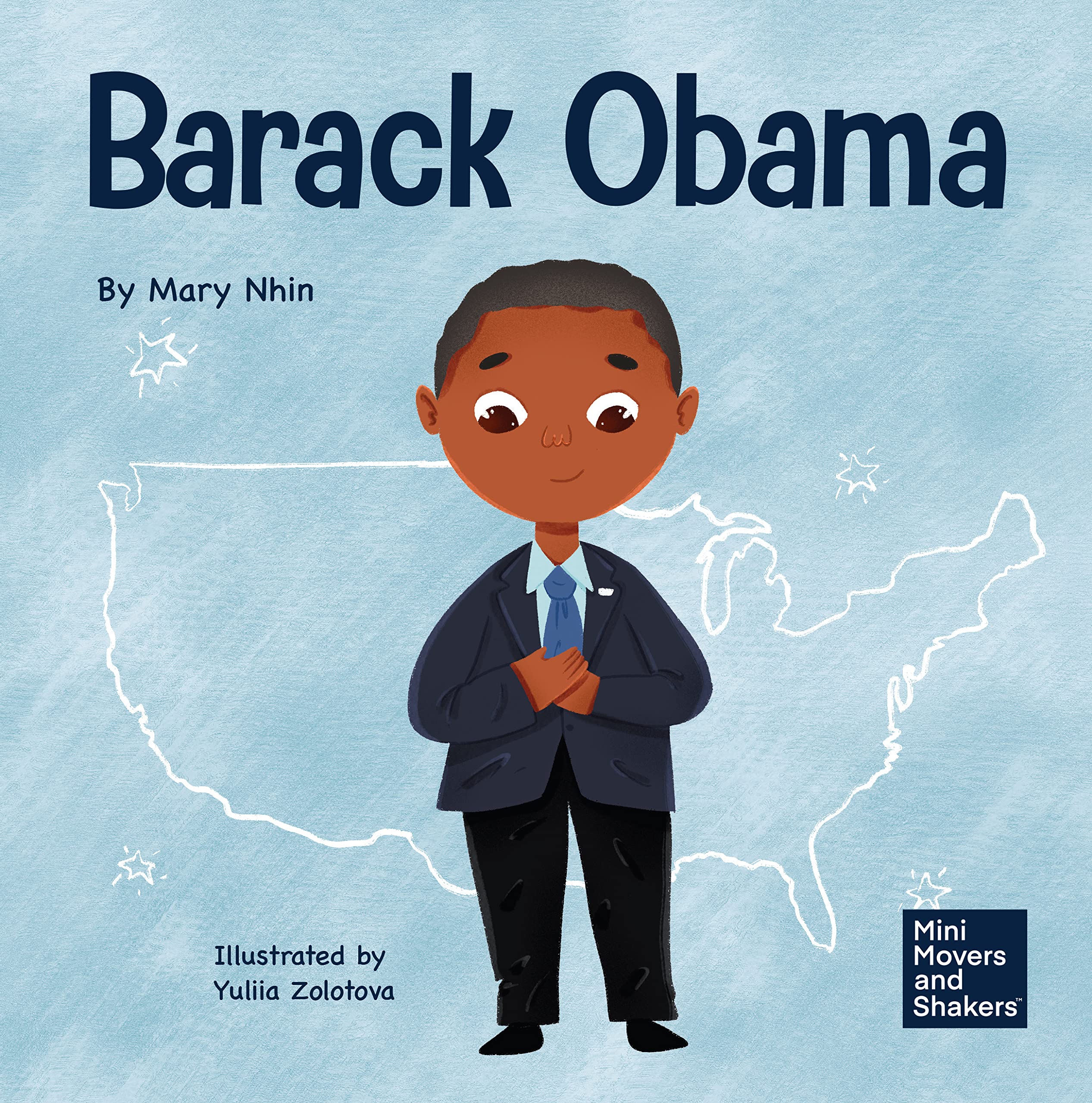 Mini Movers and Shakers 8 Book Box Set (Books 17-24: Barack Obama, Ray Kroc, Rosa Parks, Walt Disney, Oprah Winfrey, Martin Luther King, Jr., Sara Blakely, Michelle Obama) (English and French Edition)