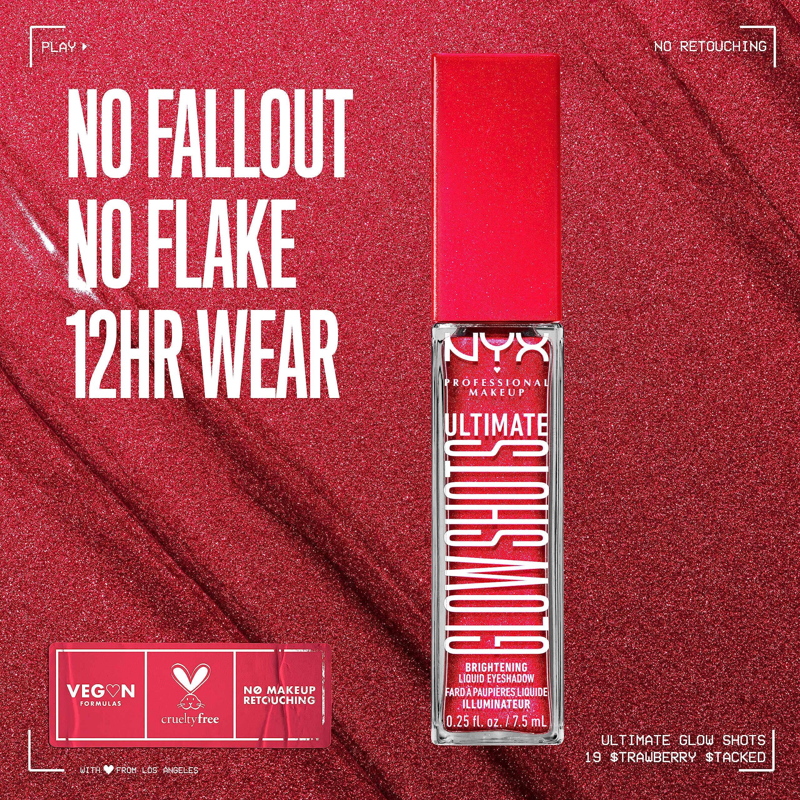 NYX PROFESSIONAL MAKEUP, Ultimate Glowshots Vivid Rich - Strawberry Stacked