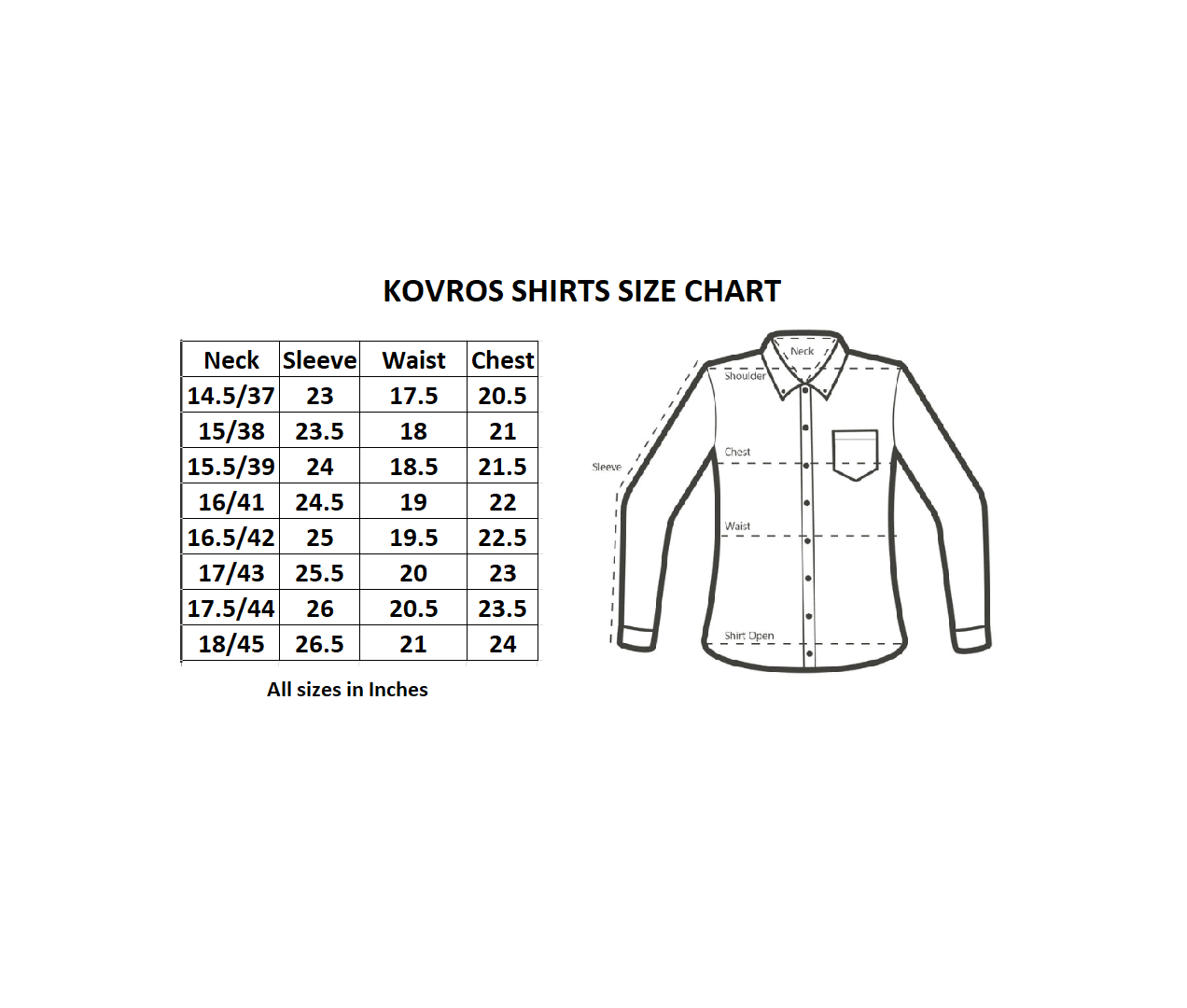 KOVROS Men's Premium Designer Dress Shirt, White - Zomdo Marketplace | Zomdo.com