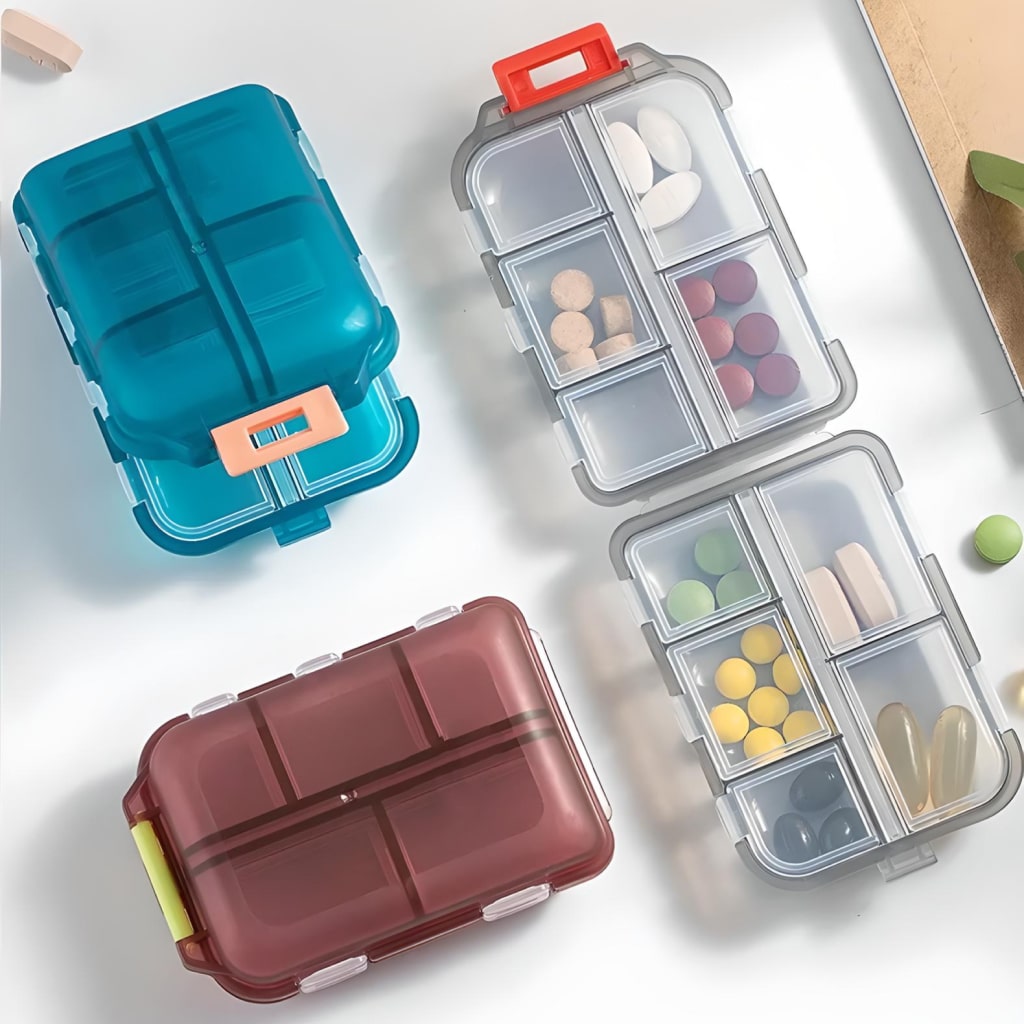 Travel Pill Organizer