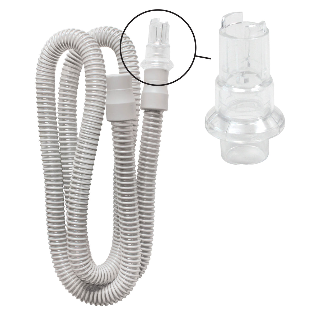 Sunset Adult Passive Circuit With Swivel Exhalation Port - VEN002+TUB06 - OEM# 1073228,1073236, 005060